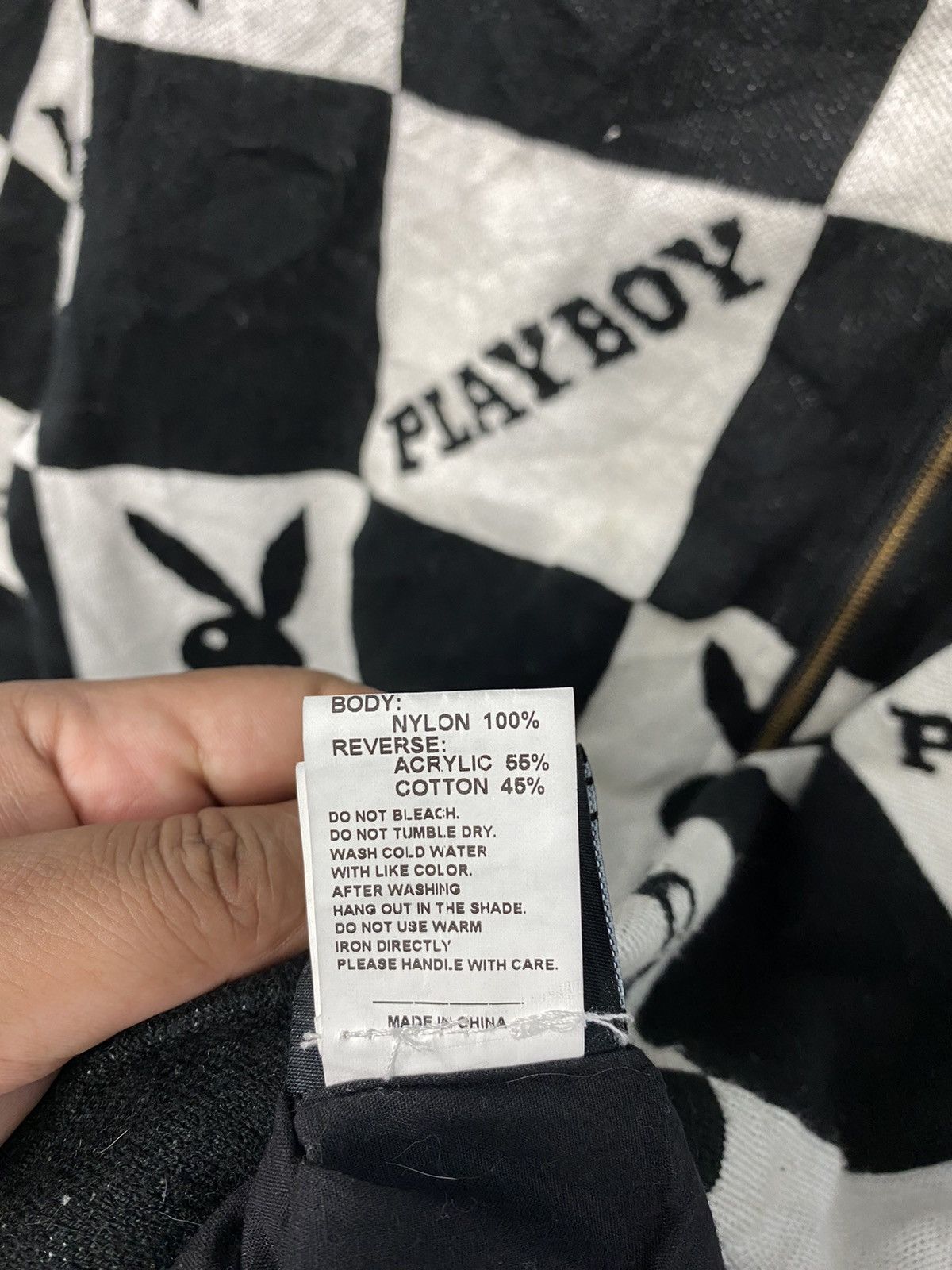 Joyrich Joyrich playboy reversible bomber full logo jacket Size US L / EU 52-54 / 3 - 7 Thumbnail