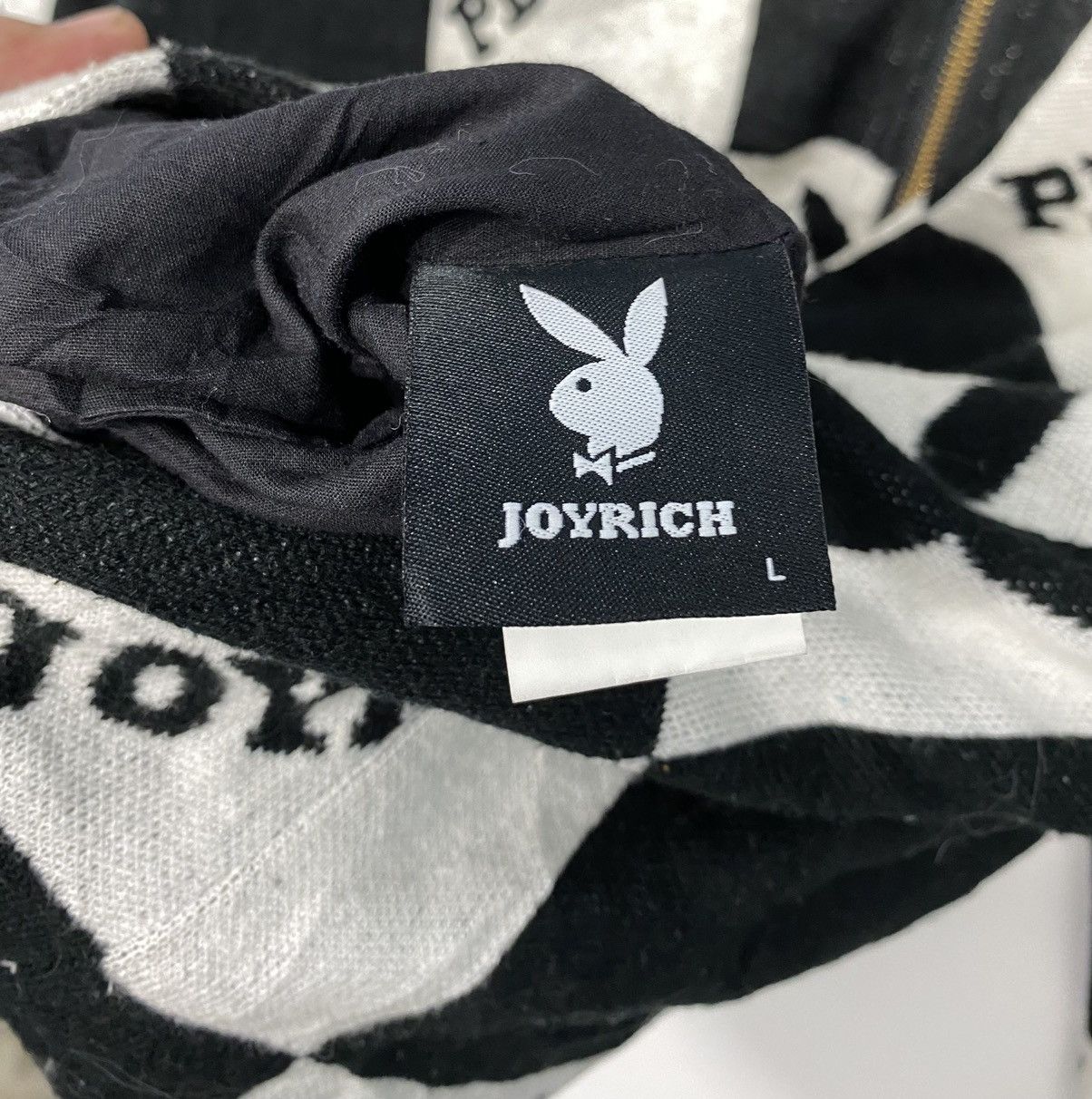 Joyrich Joyrich playboy reversible bomber full logo jacket Size US L / EU 52-54 / 3 - 6 Thumbnail