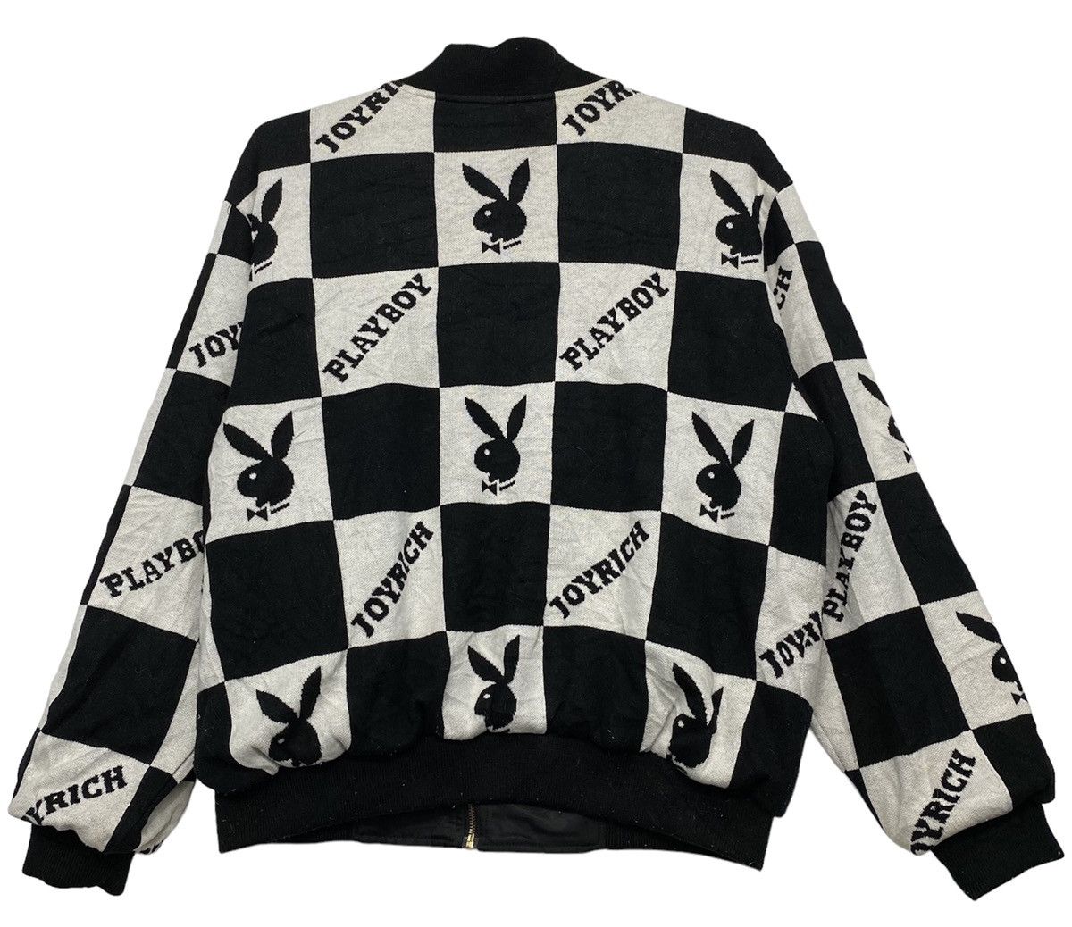 Joyrich Joyrich playboy reversible bomber full logo jacket Size US L / EU 52-54 / 3 - 2 Thumbnail