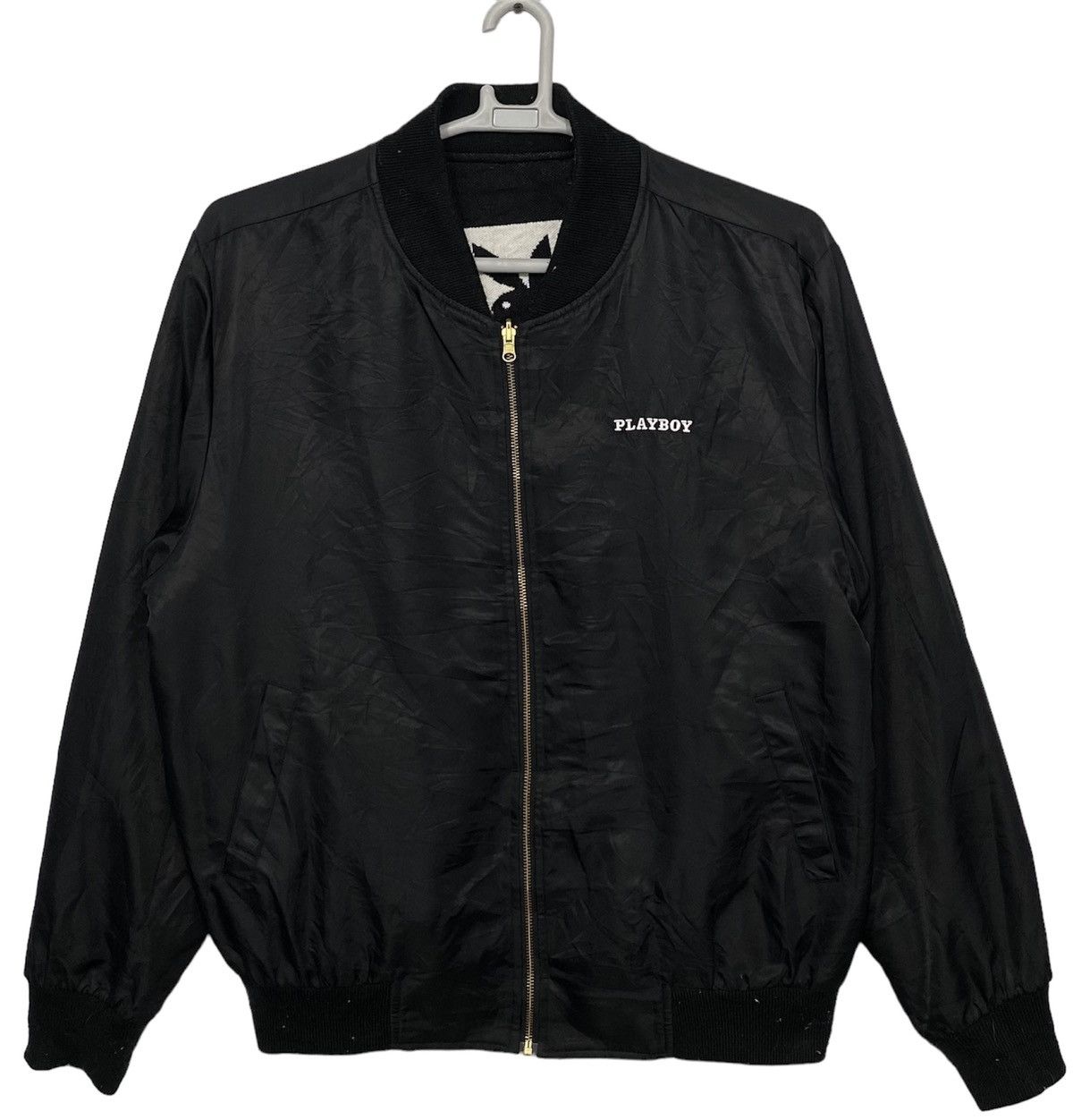 Joyrich Joyrich playboy reversible bomber full logo jacket Size US L / EU 52-54 / 3 - 5 Thumbnail