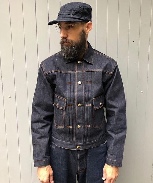 Japanese Brand At Last & Co. Lot 161 Denim Jacket Japan Butcher