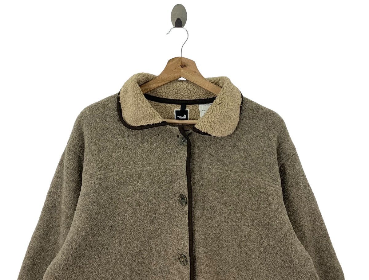 The North Face Vintage The North Face Fleece Button Jacket Size US M / EU 48-50 / 2 - 2 Thumbnail