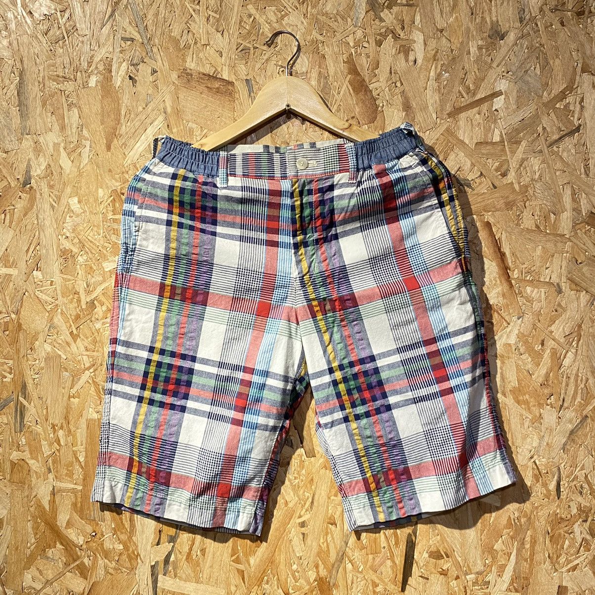 RARE 2012‼️Comme Des Garcons Homme Plaid Multicolour Short