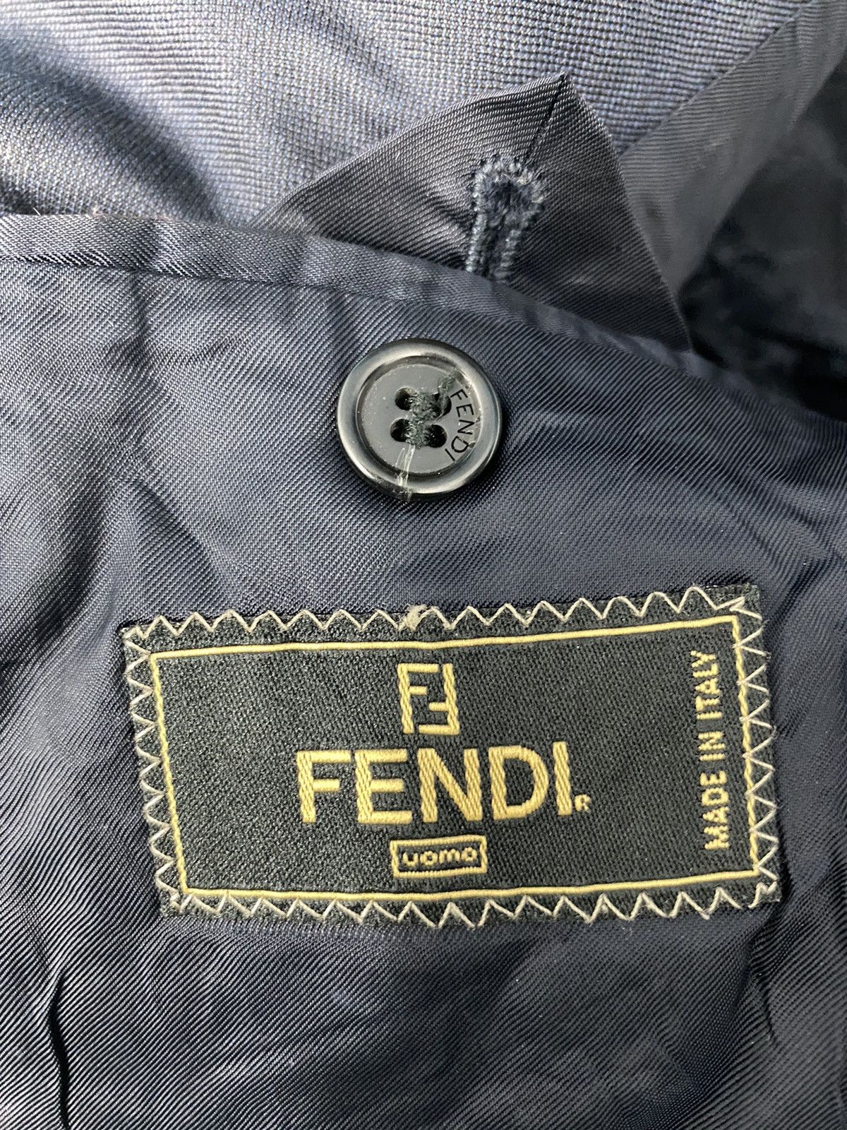 Fendi Fendi navy blue blazer Size US M / EU 48-50 / 2 - 3 Thumbnail
