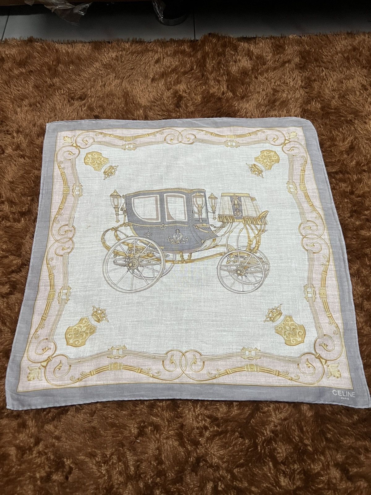Celine Celine Silk Scarf Size ONE SIZE - 1 Thumbnail