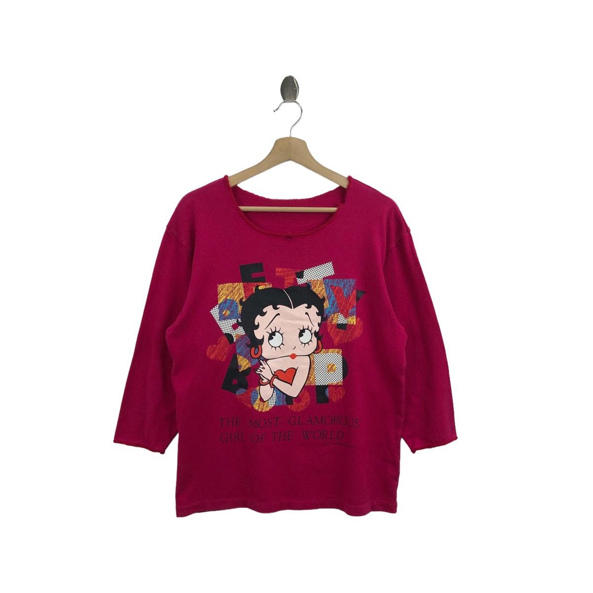 Pick!! Vtg BETTY BOOP Sweatshirt Pullover Jumper