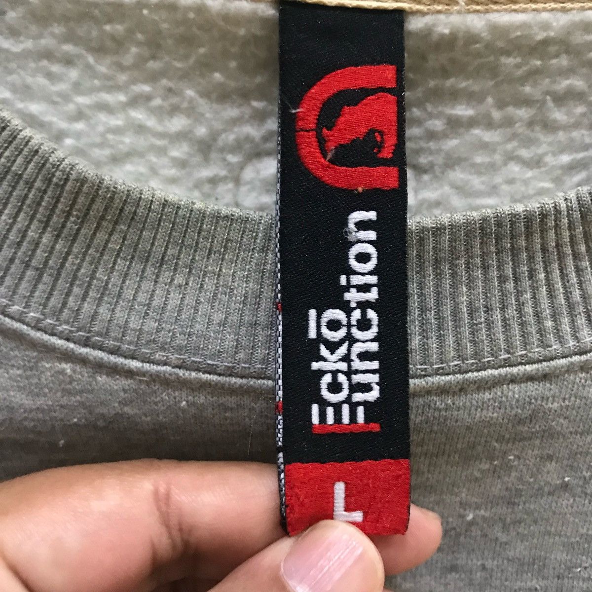 Ecko Unltd. × Vintage ECKO FUNCTION Sweatshirts Big Logo Size L Fits XL Size US XL / EU 56 / 4 - 8 Thumbnail