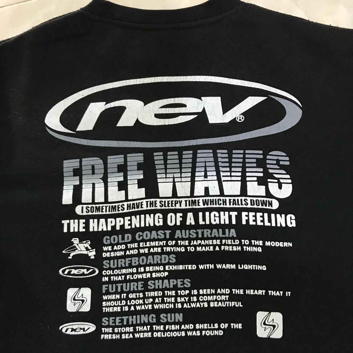 Japanese Brand × Vintage NEV SURFBOARDS Sweatshirts size M Fits L Size US L / EU 52-54 / 3 - 2 Thumbnail