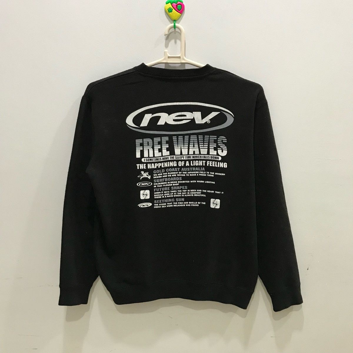 Japanese Brand × Vintage NEV SURFBOARDS Sweatshirts size M Fits L Size US L / EU 52-54 / 3 - 1 Thumbnail