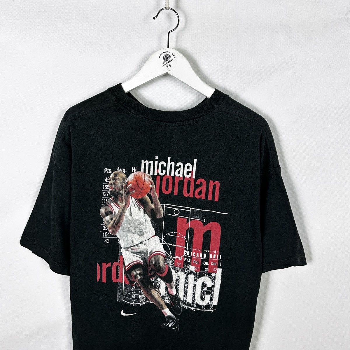 Jordan Brand Vintage 90s Nike x Michael Jordan Jumpman tee OG basketball Size US XL / EU 56 / 4 - 3 Thumbnail
