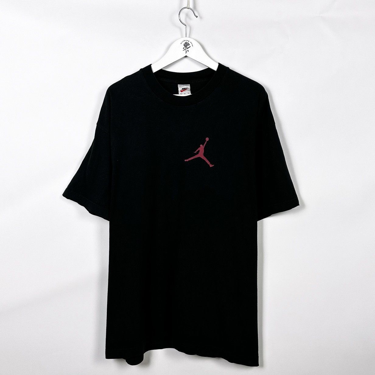 Jordan Brand Vintage 90s Nike x Michael Jordan Jumpman tee OG basketball Size US XL / EU 56 / 4 - 2 Thumbnail