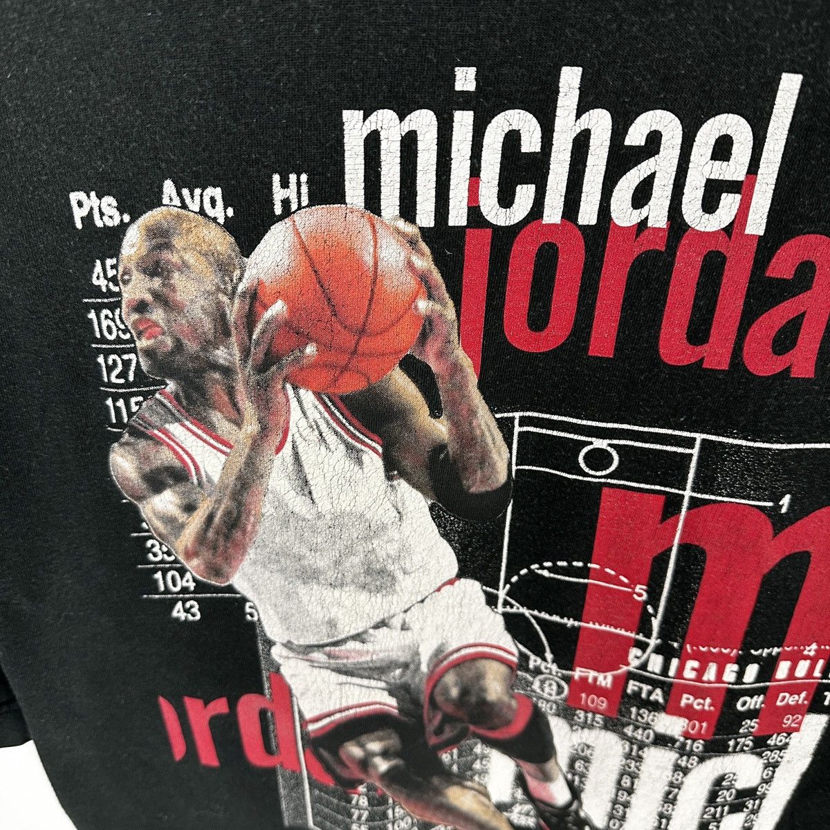 Jordan Brand Vintage 90s Nike x Michael Jordan Jumpman tee OG basketball Size US XL / EU 56 / 4 - 5 Thumbnail