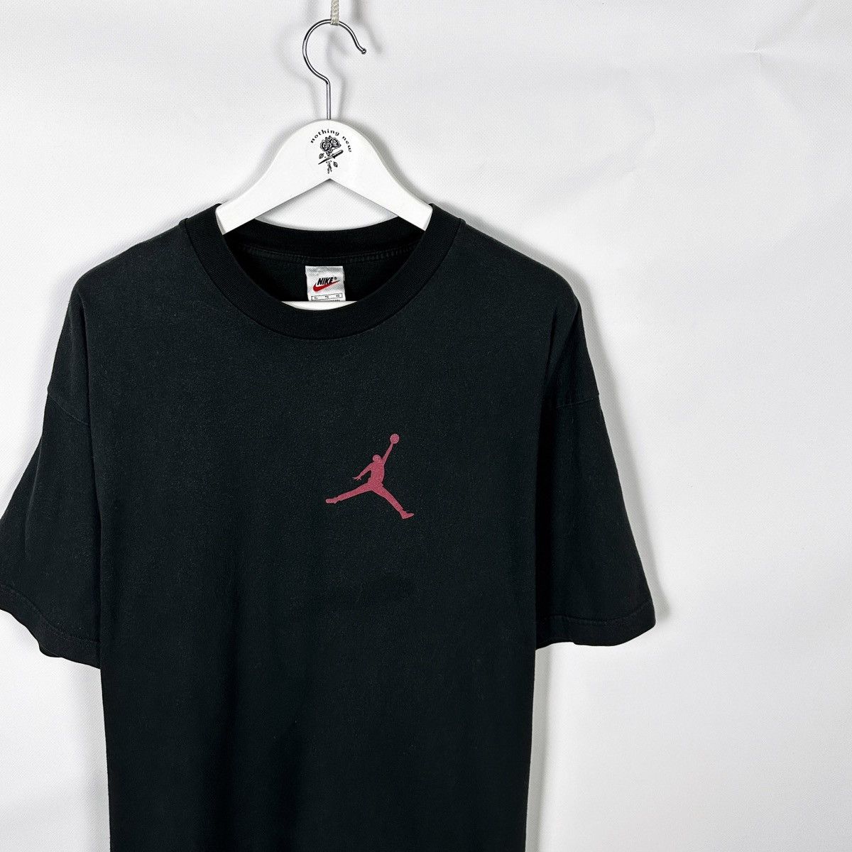 Jordan Brand Vintage 90s Nike x Michael Jordan Jumpman tee OG basketball Size US XL / EU 56 / 4 - 4 Thumbnail
