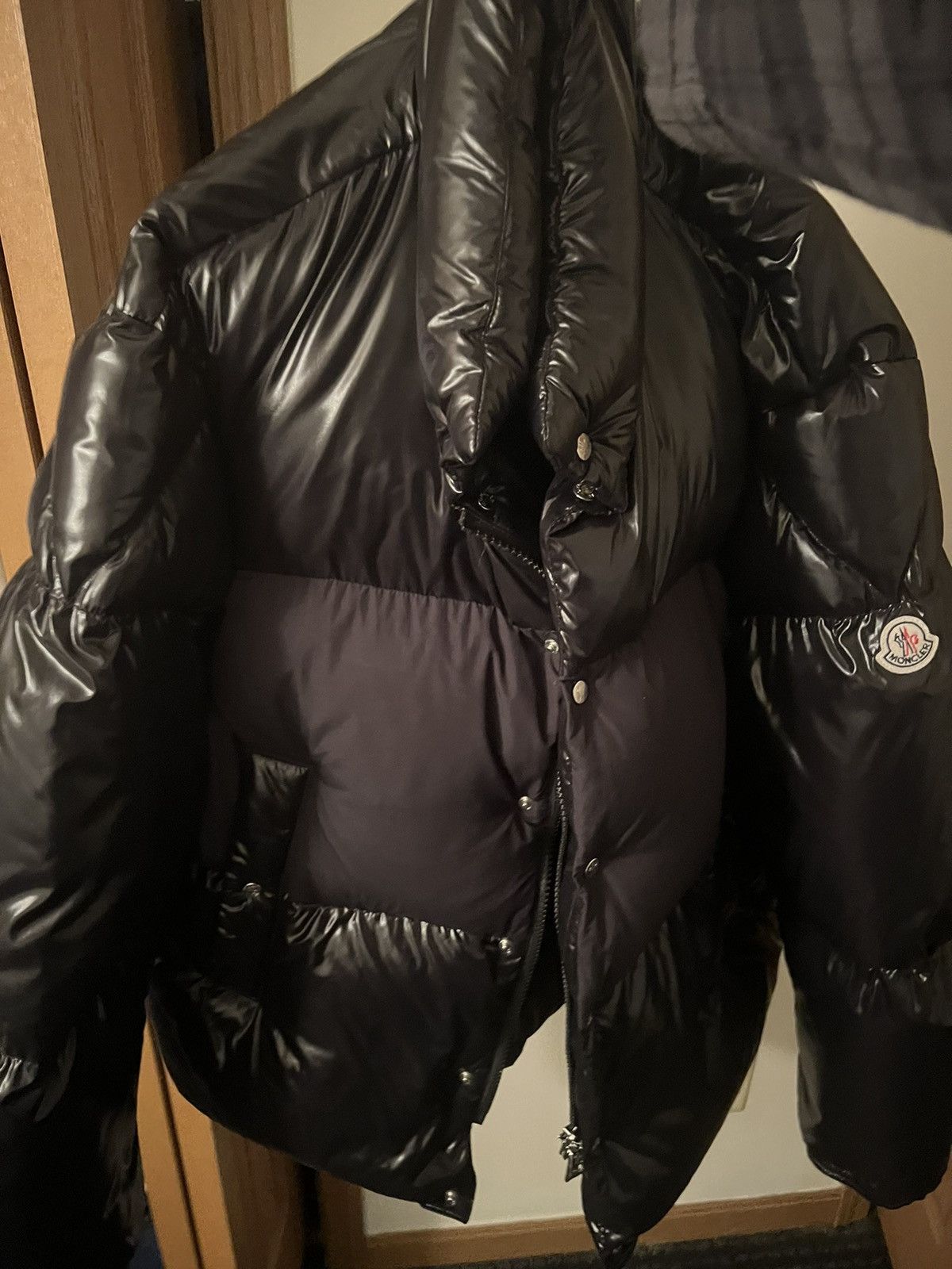 Moncler Moncler glossy puffer jacket | Grailed