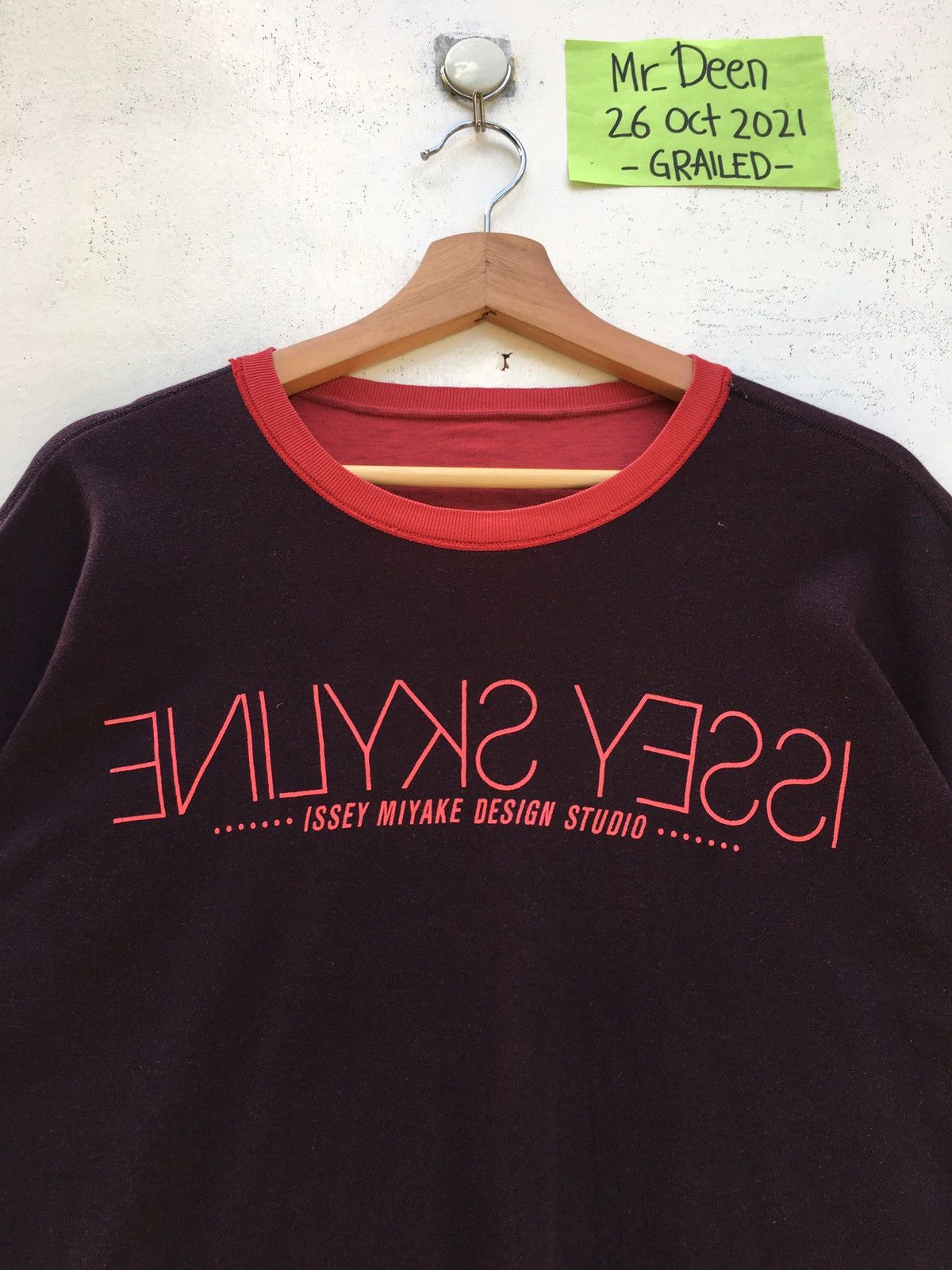 Issey Miyake Issey Skyline By Issey Miyake Design Riversible Tshirt Size US M / EU 48-50 / 2 - 13 Thumbnail