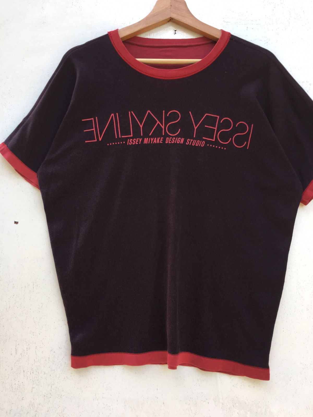 Issey Miyake Issey Skyline By Issey Miyake Design Riversible Tshirt Size US M / EU 48-50 / 2 - 12 Thumbnail