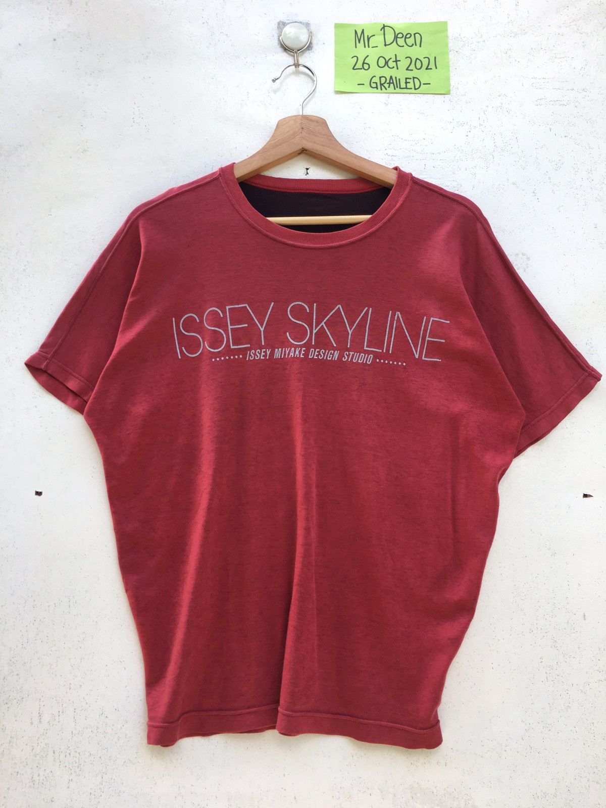 Issey Miyake Issey Skyline By Issey Miyake Design Riversible Tshirt Size US M / EU 48-50 / 2 - 3 Thumbnail