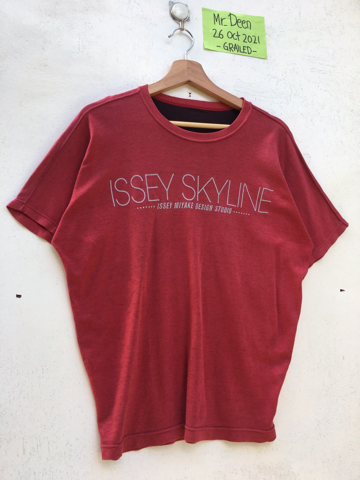 Issey Miyake Issey Skyline By Issey Miyake Design Riversible Tshirt Size US M / EU 48-50 / 2 - 4 Thumbnail