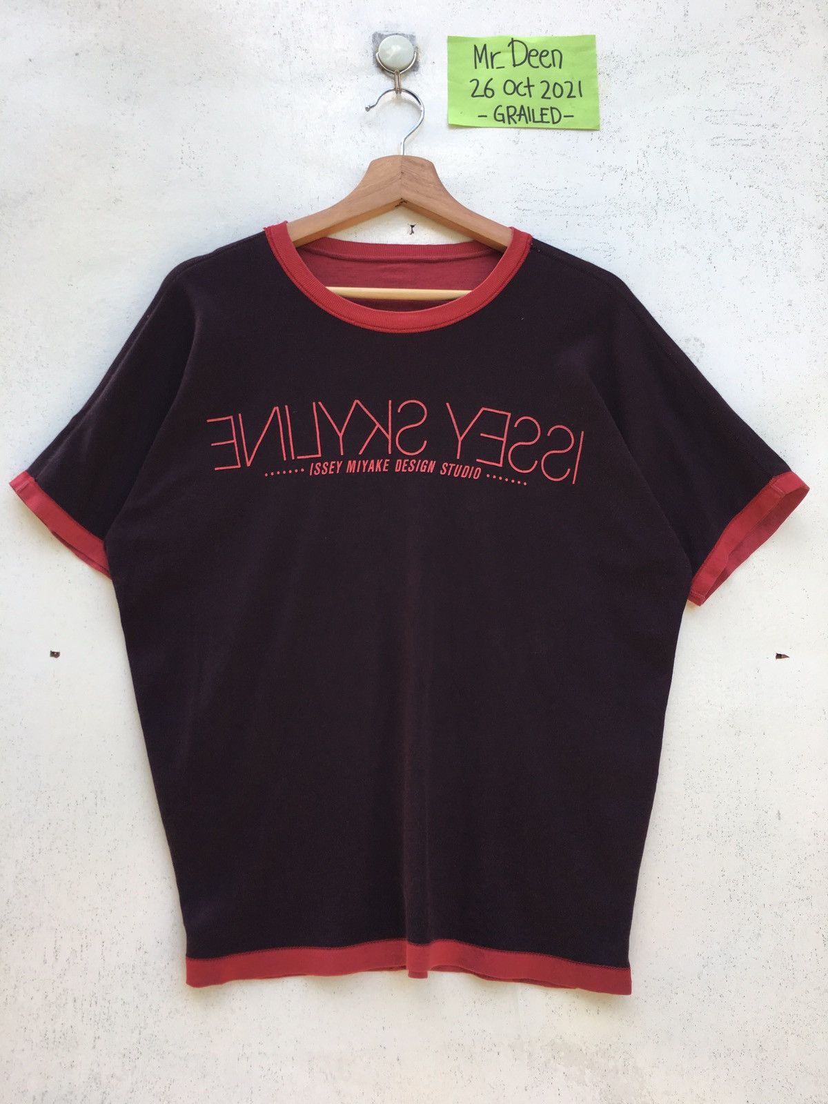 Issey Miyake Issey Skyline By Issey Miyake Design Riversible Tshirt Size US M / EU 48-50 / 2 - 9 Thumbnail