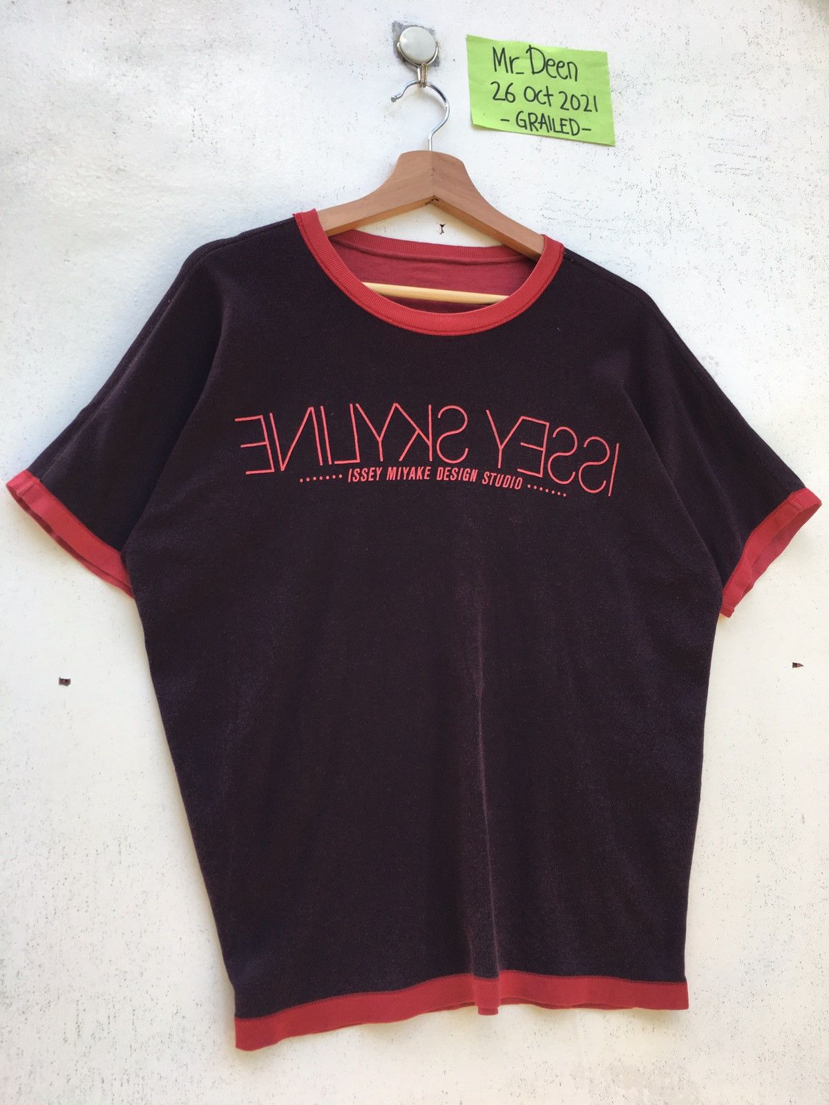 Issey Miyake Issey Skyline By Issey Miyake Design Riversible Tshirt Size US M / EU 48-50 / 2 - 10 Thumbnail