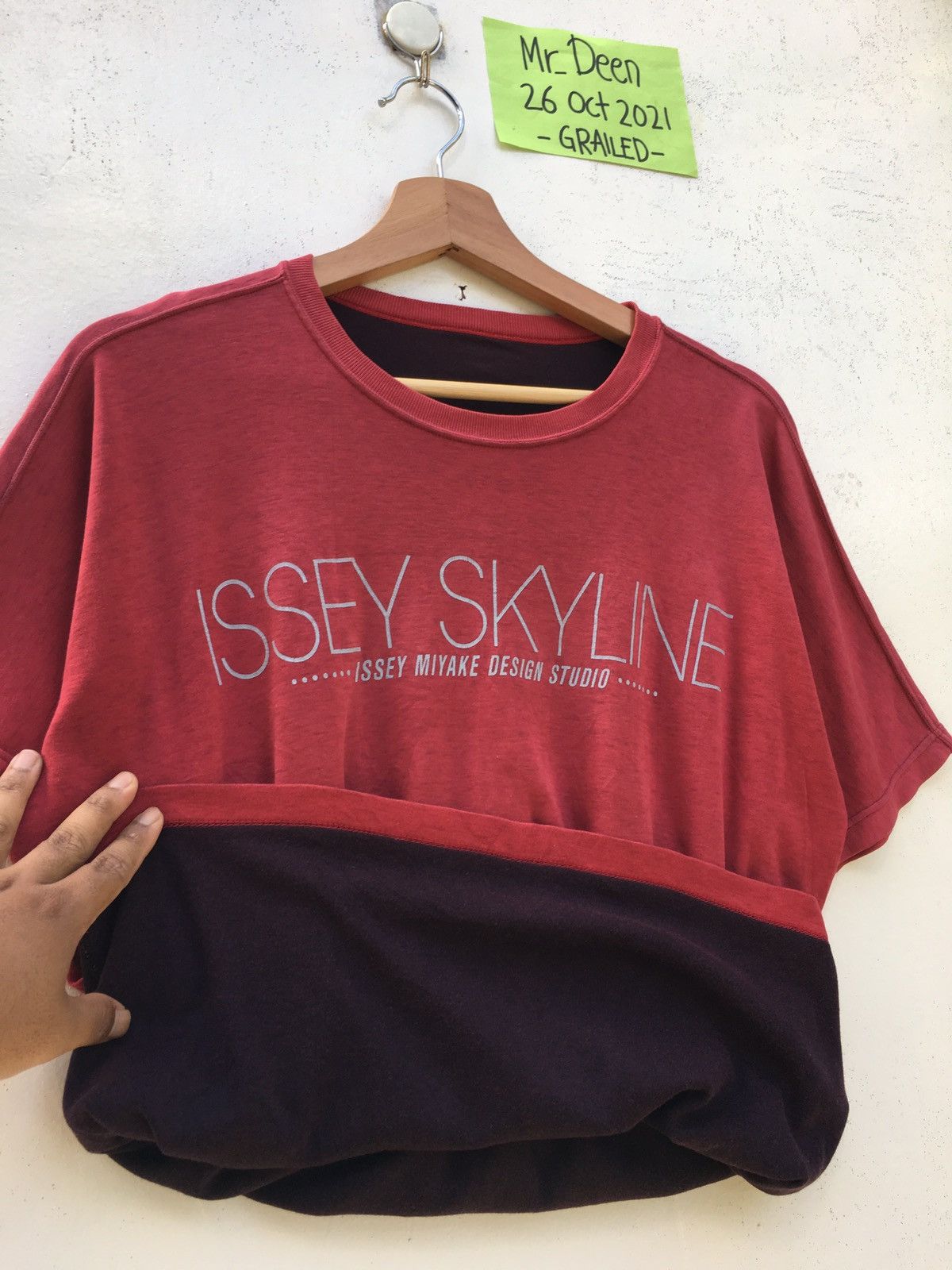 Issey Miyake Issey Skyline By Issey Miyake Design Riversible Tshirt Size US M / EU 48-50 / 2 - 1 Thumbnail