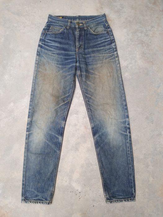 Vintage Vintage Lee Riders Tapered Leg Distressed Jeans 27x30 | Grailed