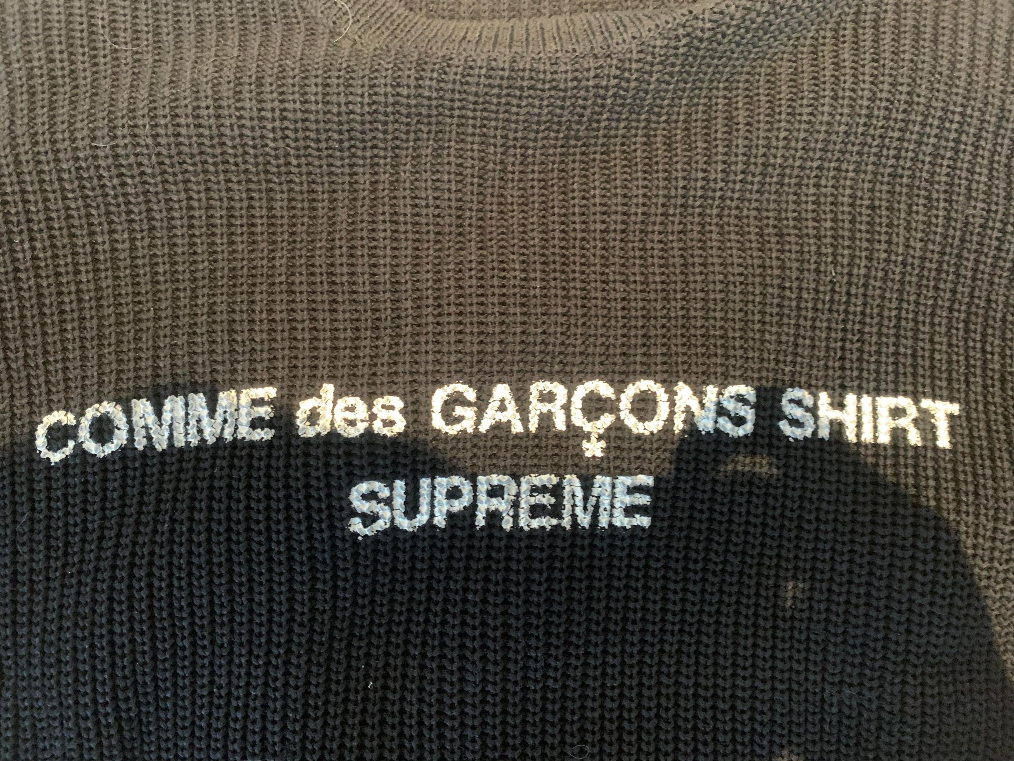 Comme des Garcons SHIRT × Supreme Supreme x Commes Des Garcons sweatshirt Size US L / EU 52-54 / 3 - 3 Thumbnail