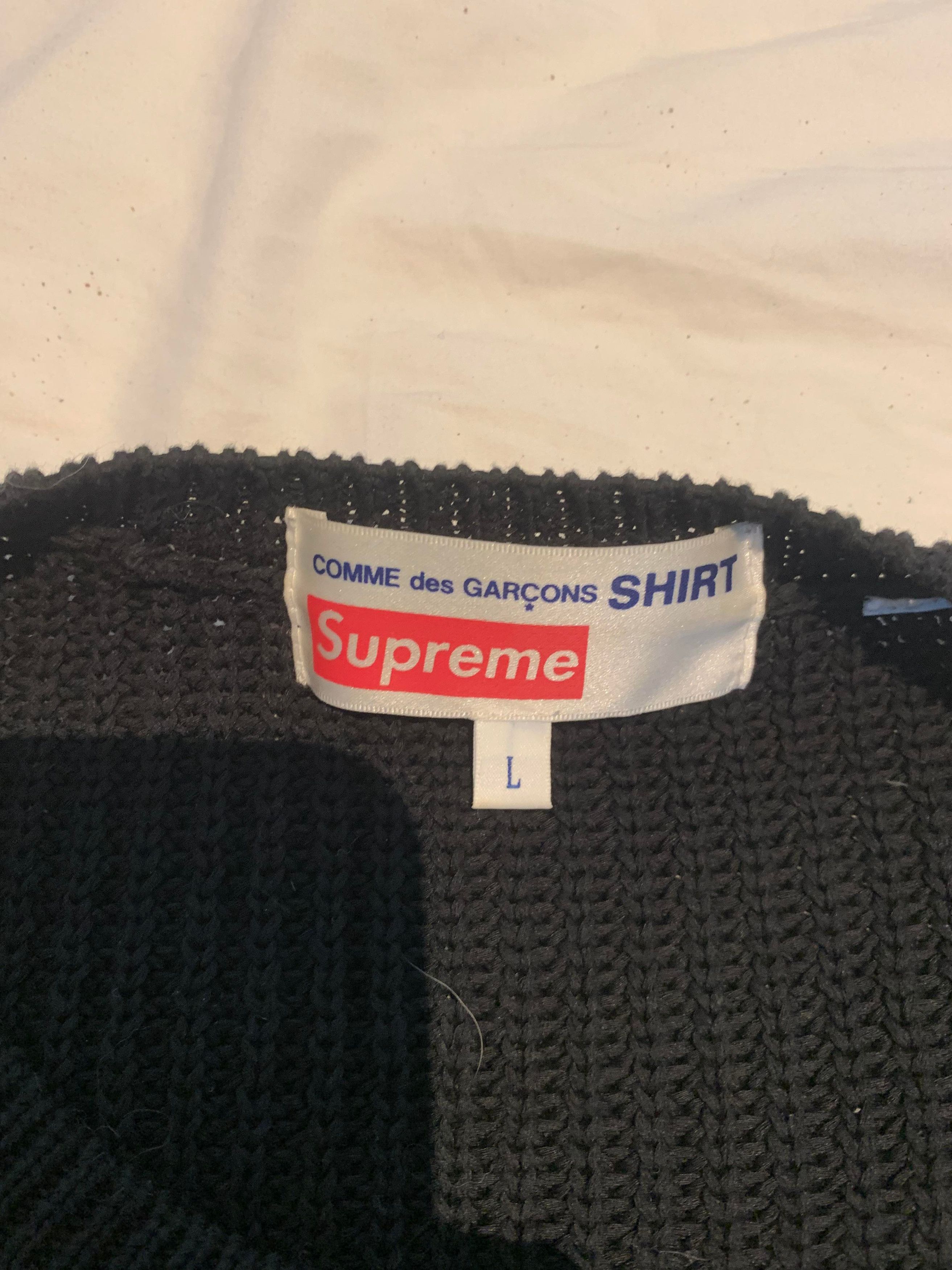 Comme des Garcons SHIRT × Supreme Supreme x Commes Des Garcons sweatshirt Size US L / EU 52-54 / 3 - 4 Thumbnail