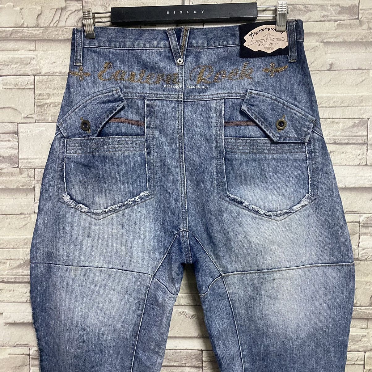 PPFM PPFM Destruct Reconstruct Eastern Rock Denim Jeans Size US 32 / EU 48 - 11 Thumbnail