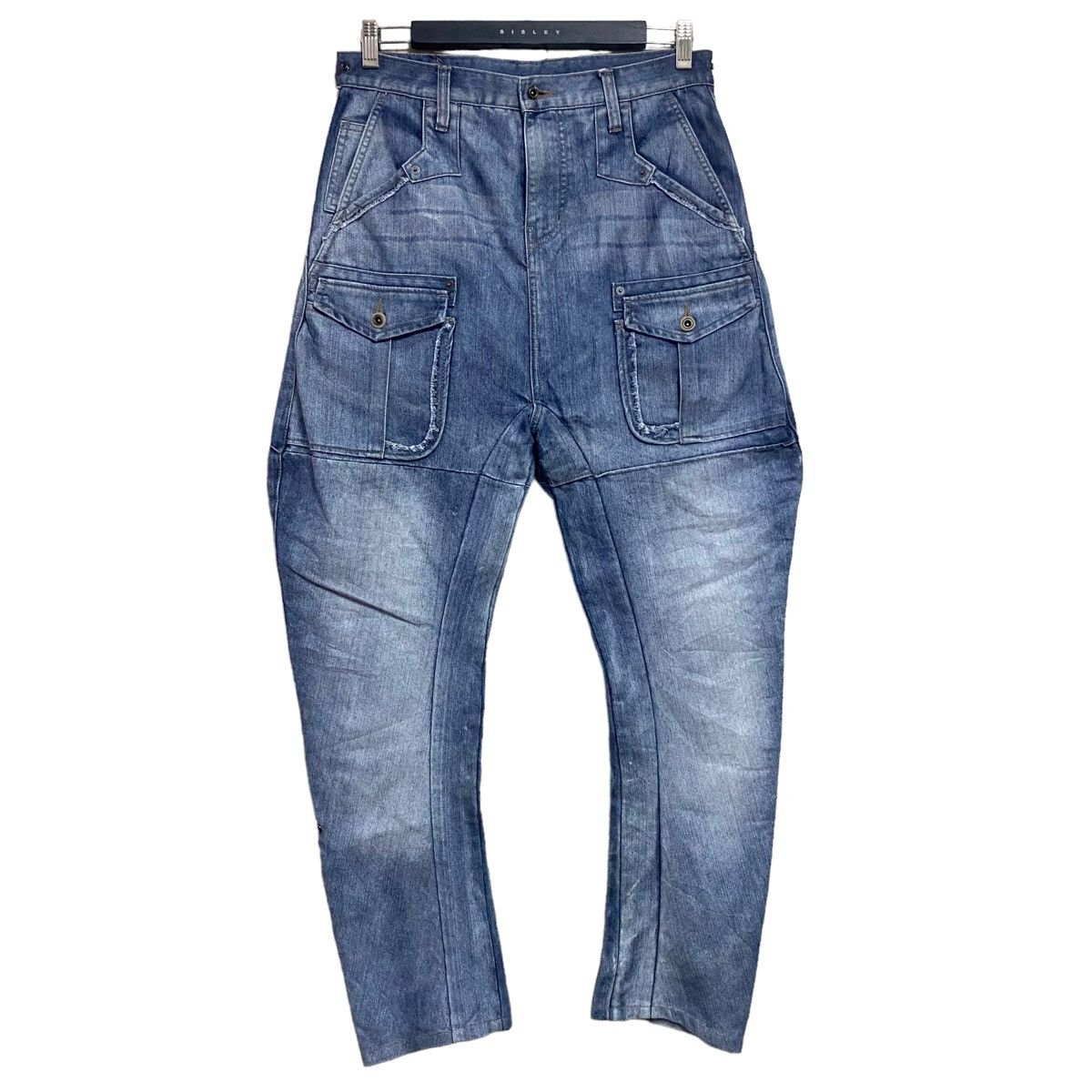 PPFM PPFM Destruct Reconstruct Eastern Rock Denim Jeans Size US 32 / EU 48 - 1 Thumbnail
