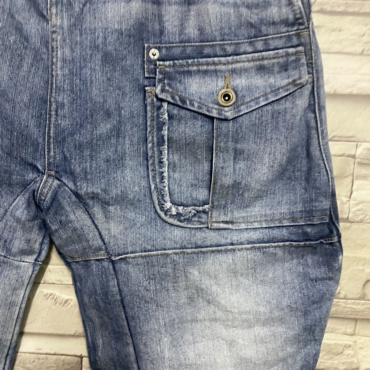 PPFM PPFM Destruct Reconstruct Eastern Rock Denim Jeans Size US 32 / EU 48 - 6 Thumbnail