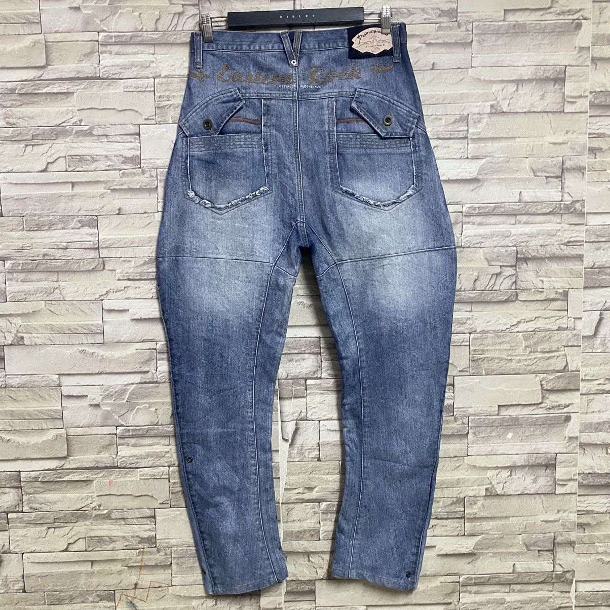 PPFM PPFM Destruct Reconstruct Eastern Rock Denim Jeans Size US 32 / EU 48 - 10 Thumbnail