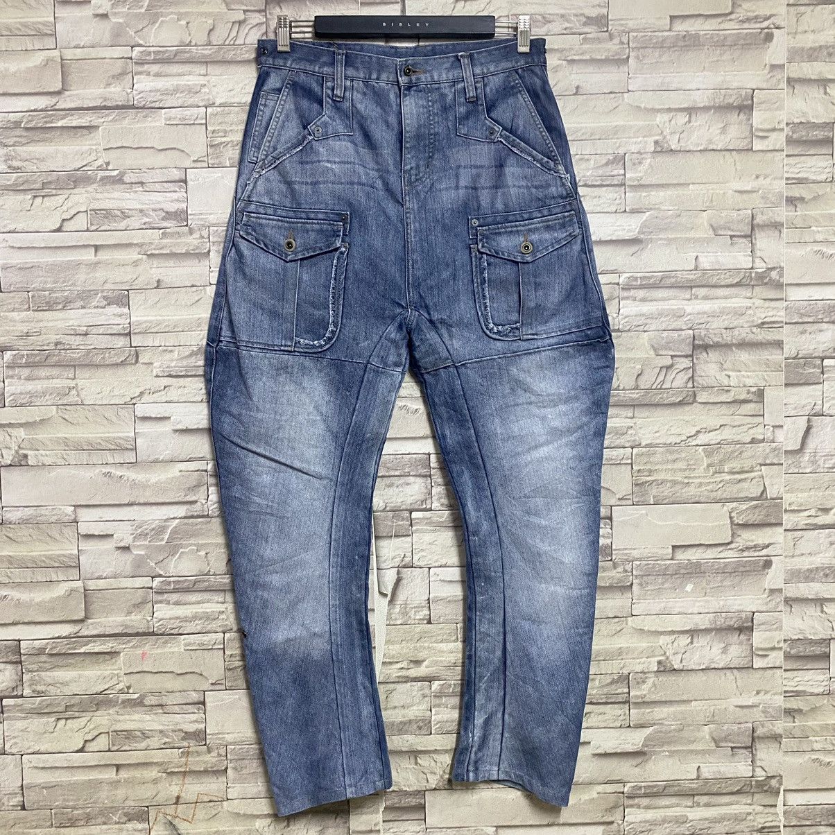 PPFM PPFM Destruct Reconstruct Eastern Rock Denim Jeans Size US 32 / EU 48 - 3 Thumbnail
