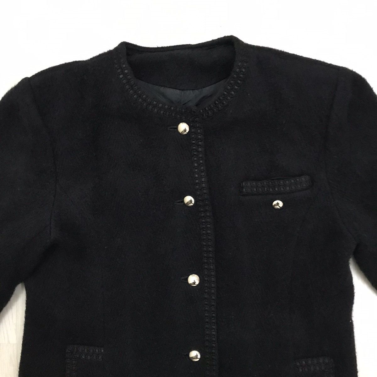 If Six Was Nine × Japanese Brand × Vintage 💥RARE💥Vintage Peyton Place PPFM Wool Jacket Size M / US 6-8 / IT 42-44 - 6 Thumbnail