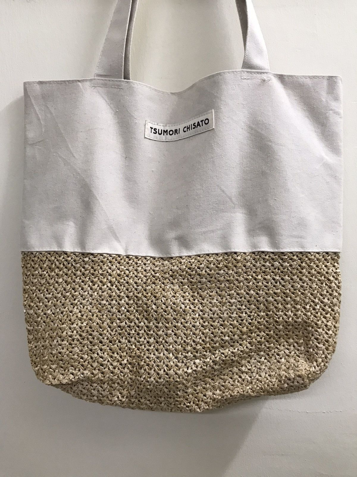 Issey Miyake × Tsumori Chisato 💥RARE💥 Tsumori Chisato Issey Miyake Rattan Tote Bag Size ONE SIZE - 2 Thumbnail
