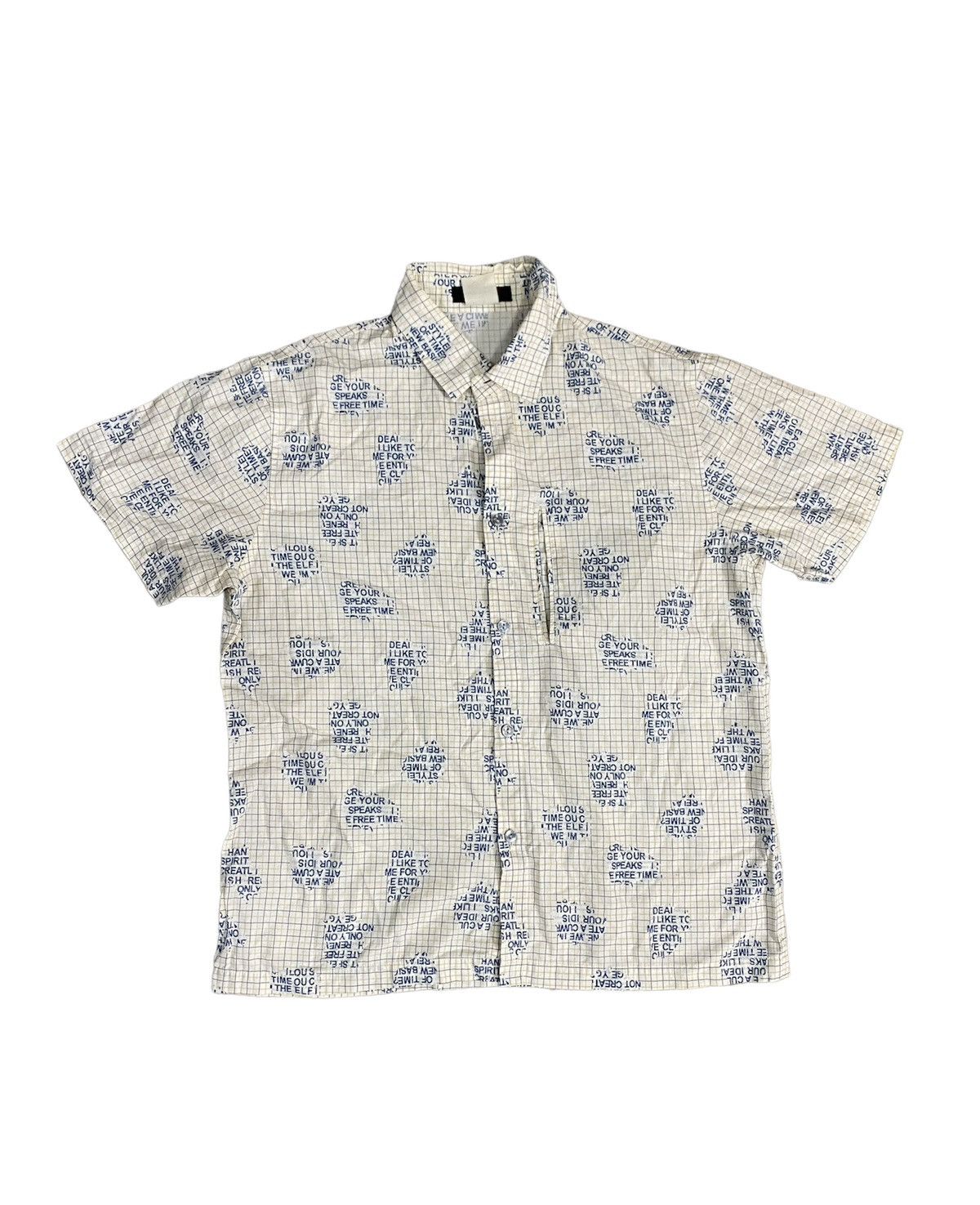 Japanese Brand 90s nationality name grosbec poem punk vertical pocket Size US M / EU 48-50 / 2 - 1 Thumbnail