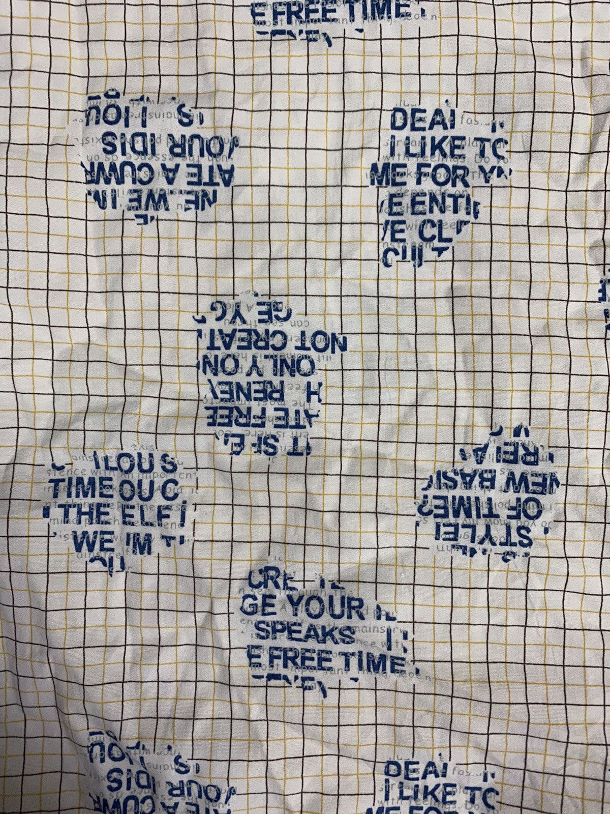 Japanese Brand 90s nationality name grosbec poem punk vertical pocket Size US M / EU 48-50 / 2 - 7 Thumbnail