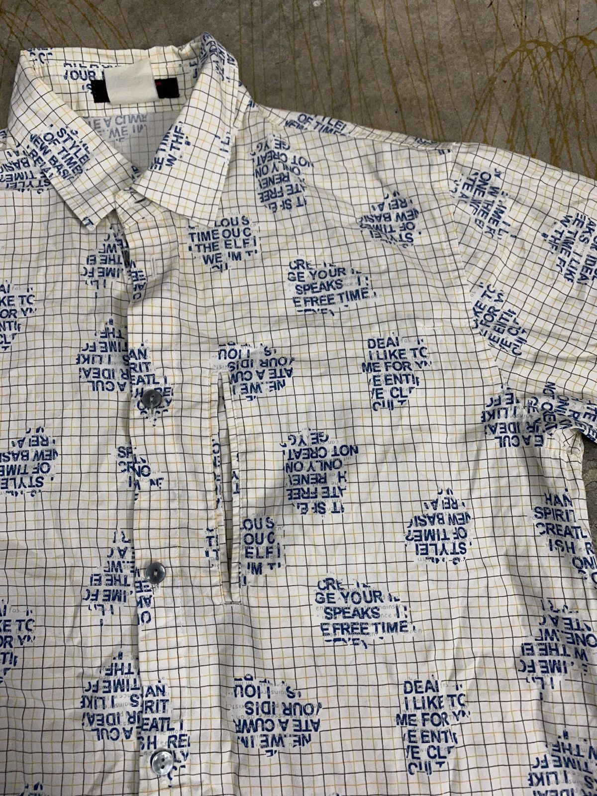 Japanese Brand 90s nationality name grosbec poem punk vertical pocket Size US M / EU 48-50 / 2 - 4 Thumbnail