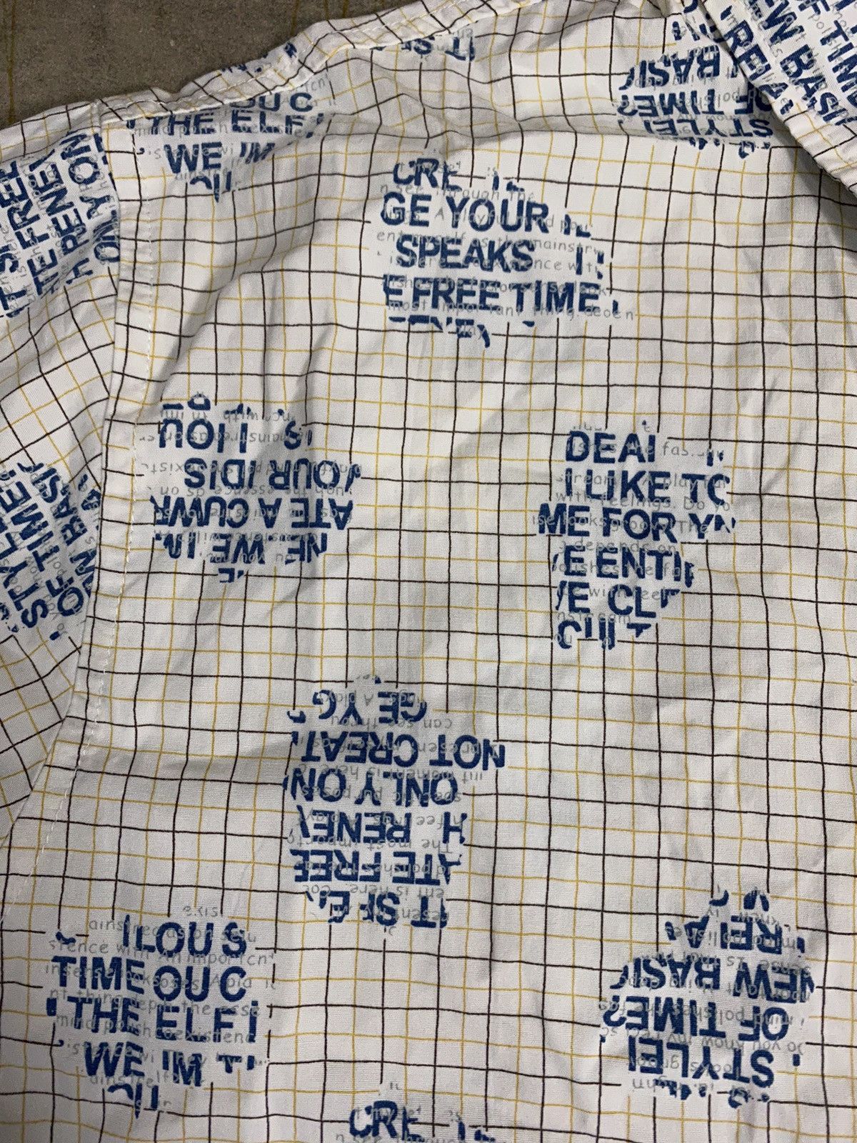 Japanese Brand 90s nationality name grosbec poem punk vertical pocket Size US M / EU 48-50 / 2 - 6 Thumbnail