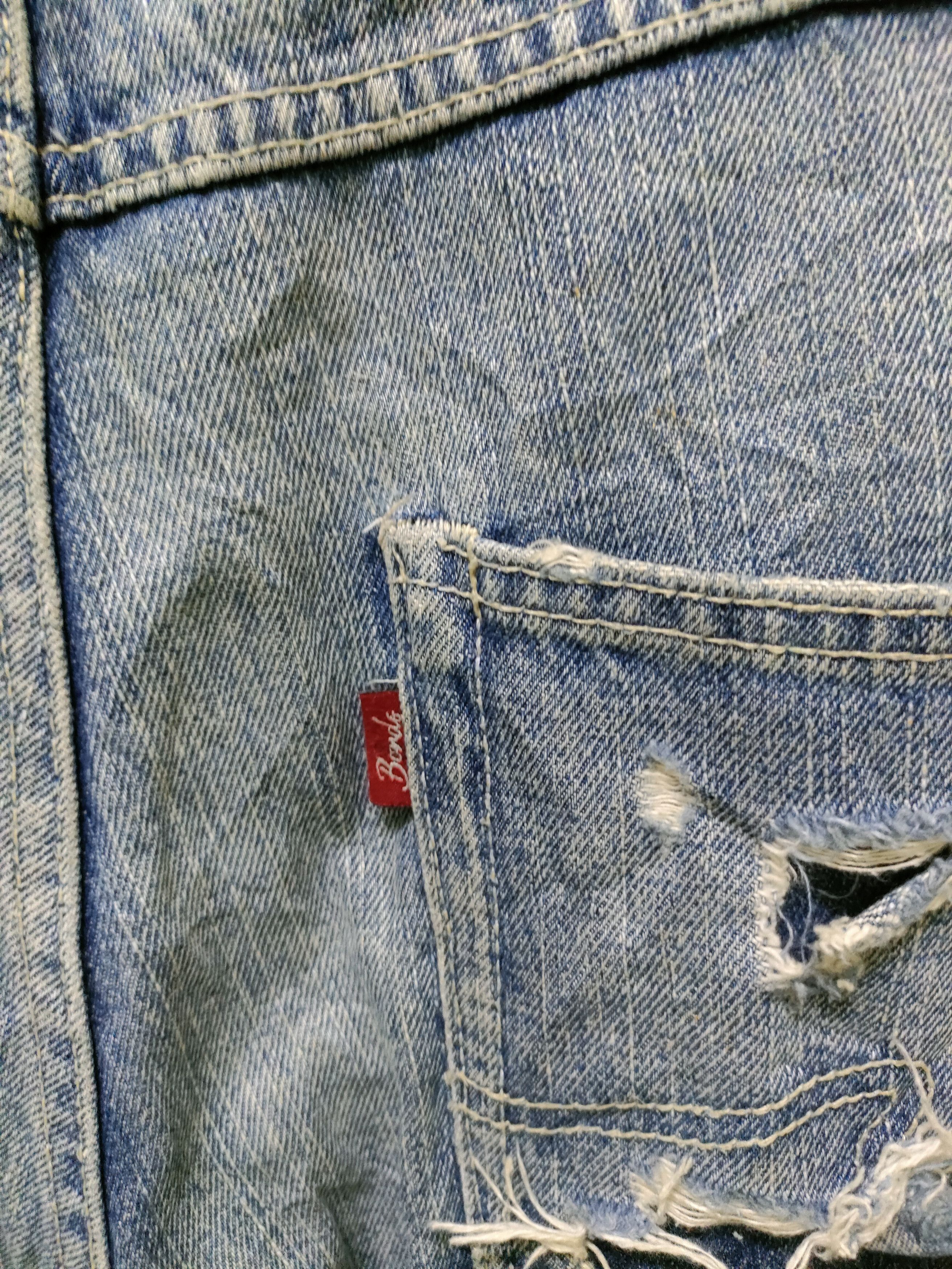 Japanese Brand × Le Grande Bleu (L.G.B.) Bond & Peace Jeans Size US 32 / EU 48 - 5 Thumbnail