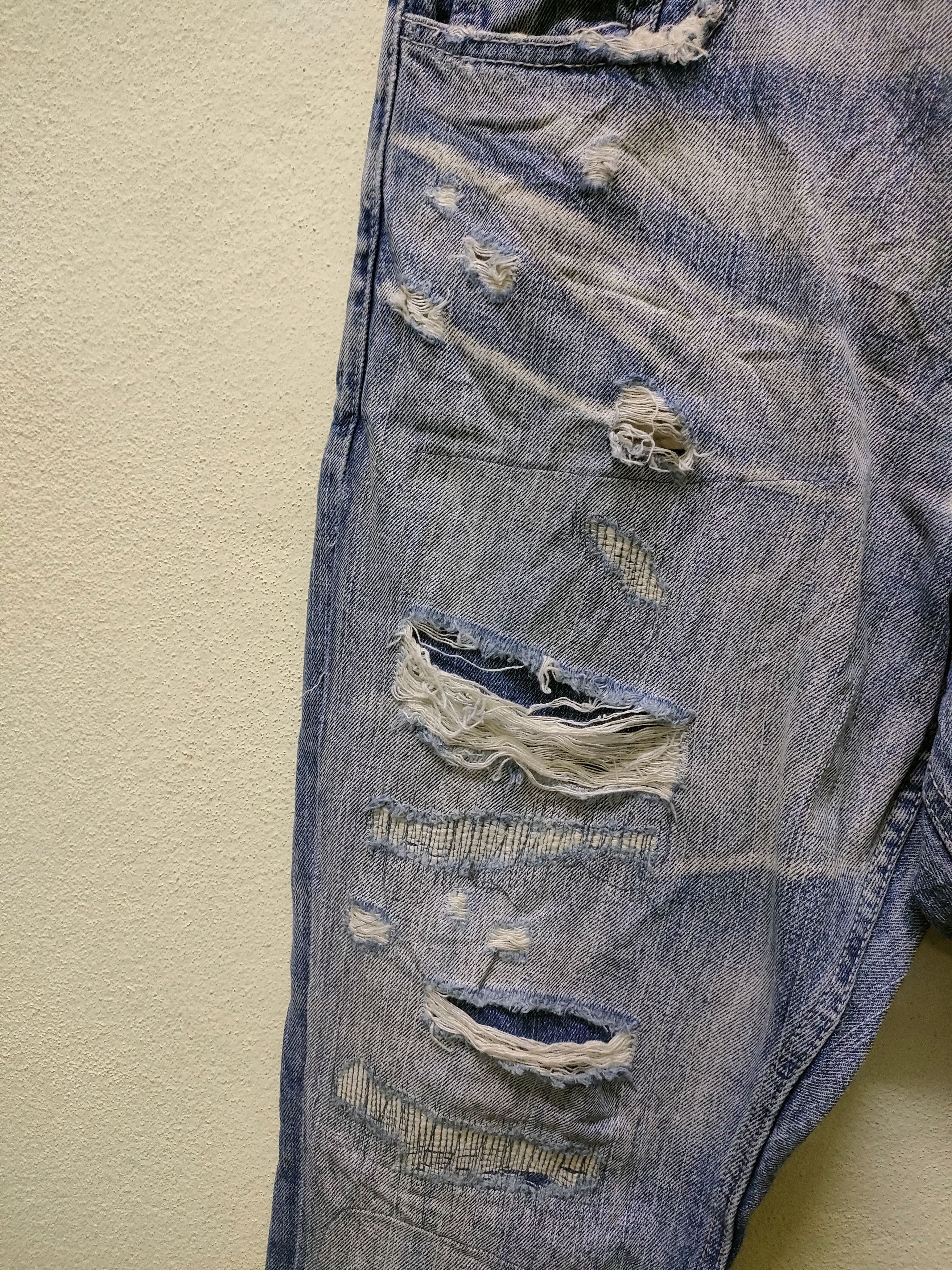 Japanese Brand × Le Grande Bleu (L.G.B.) Bond & Peace Jeans Size US 32 / EU 48 - 7 Thumbnail