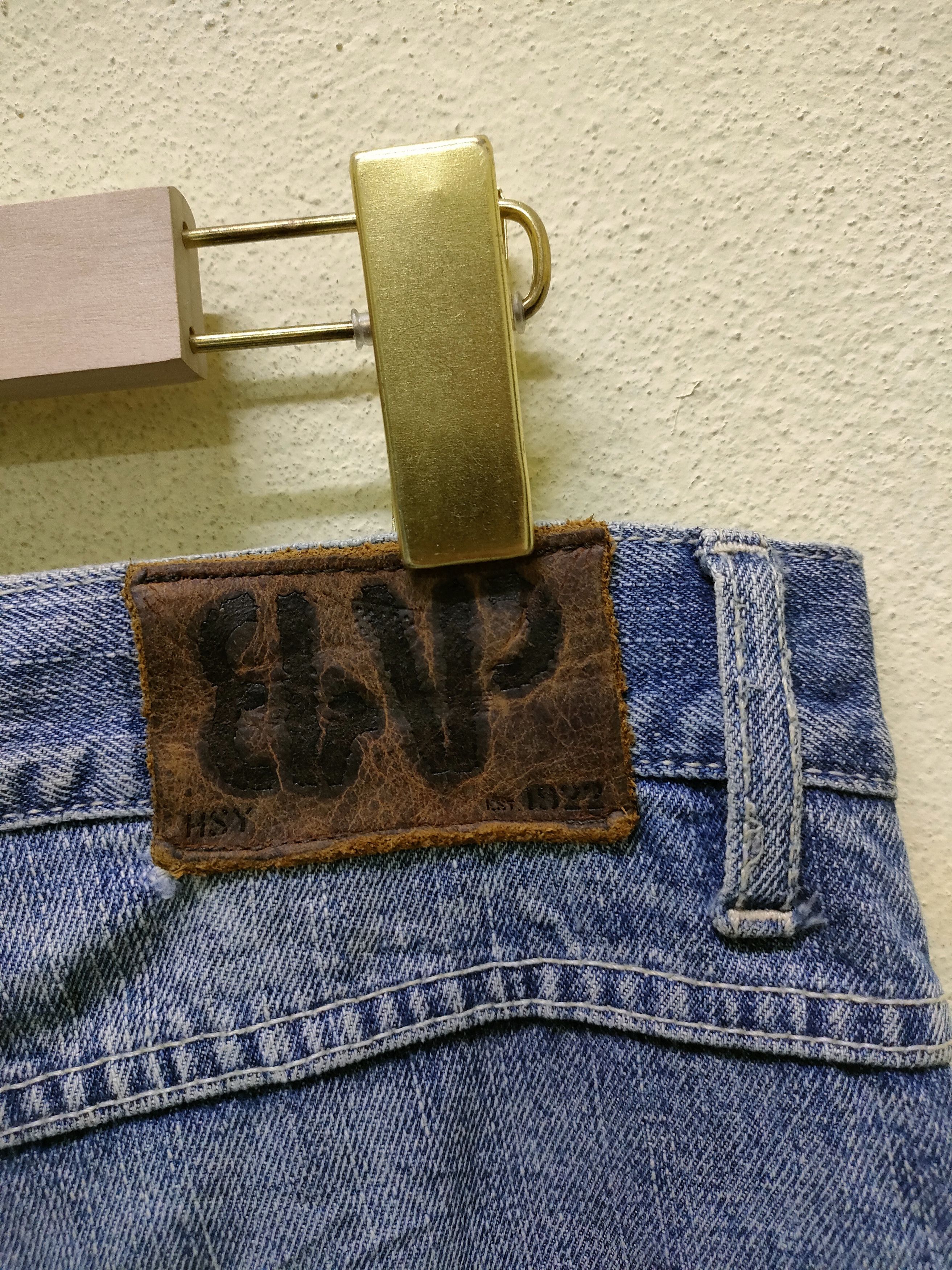Japanese Brand × Le Grande Bleu (L.G.B.) Bond & Peace Jeans Size US 32 / EU 48 - 4 Thumbnail