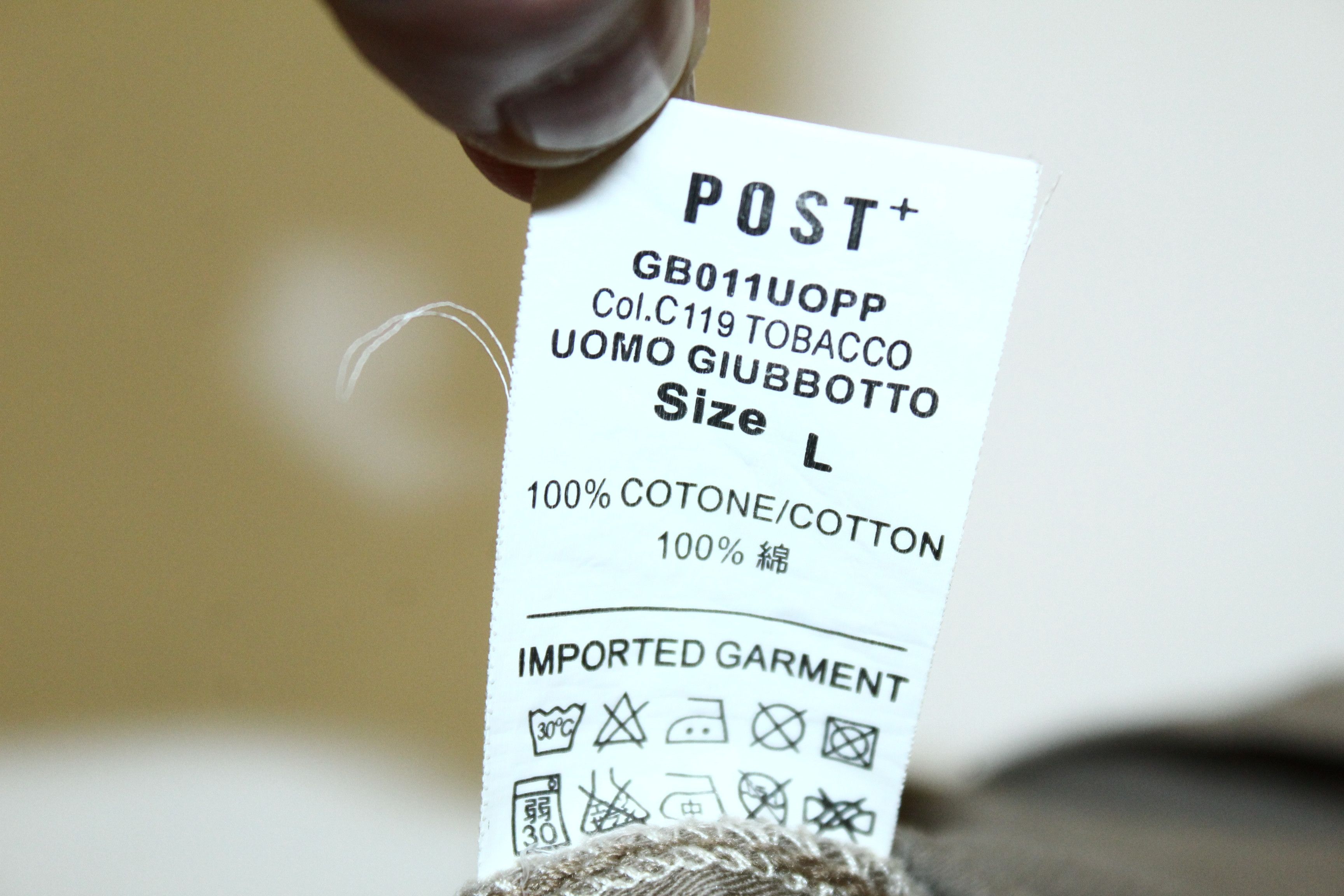 Post Overalls 🔥Post+ Uomo Giubbotto Cotton Twill Work Jacket Size US L / EU 52-54 / 3 - 9 Thumbnail