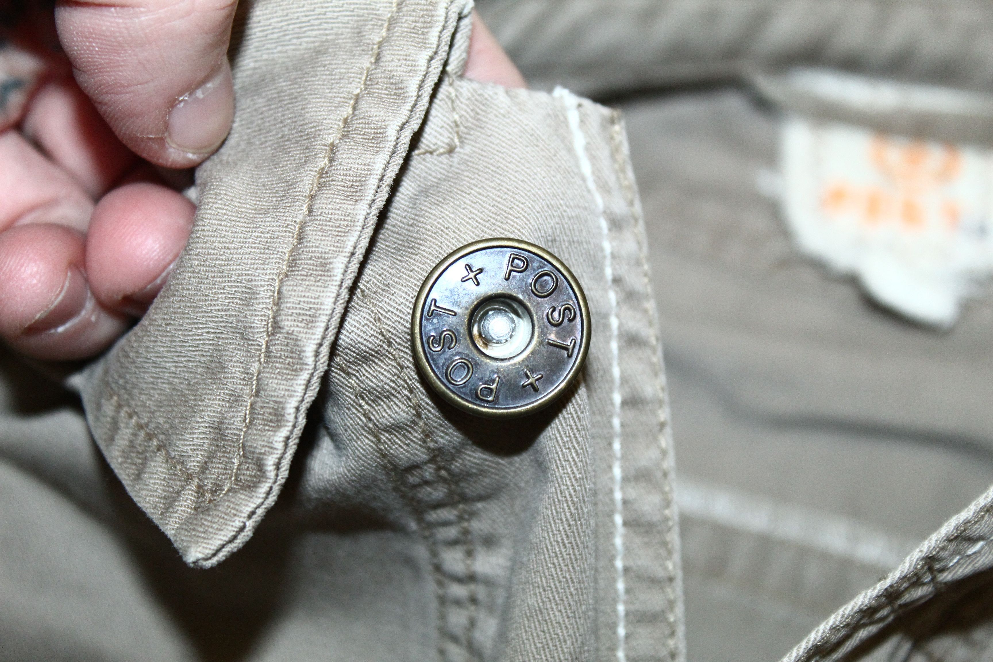 Post Overalls 🔥Post+ Uomo Giubbotto Cotton Twill Work Jacket Size US L / EU 52-54 / 3 - 7 Thumbnail