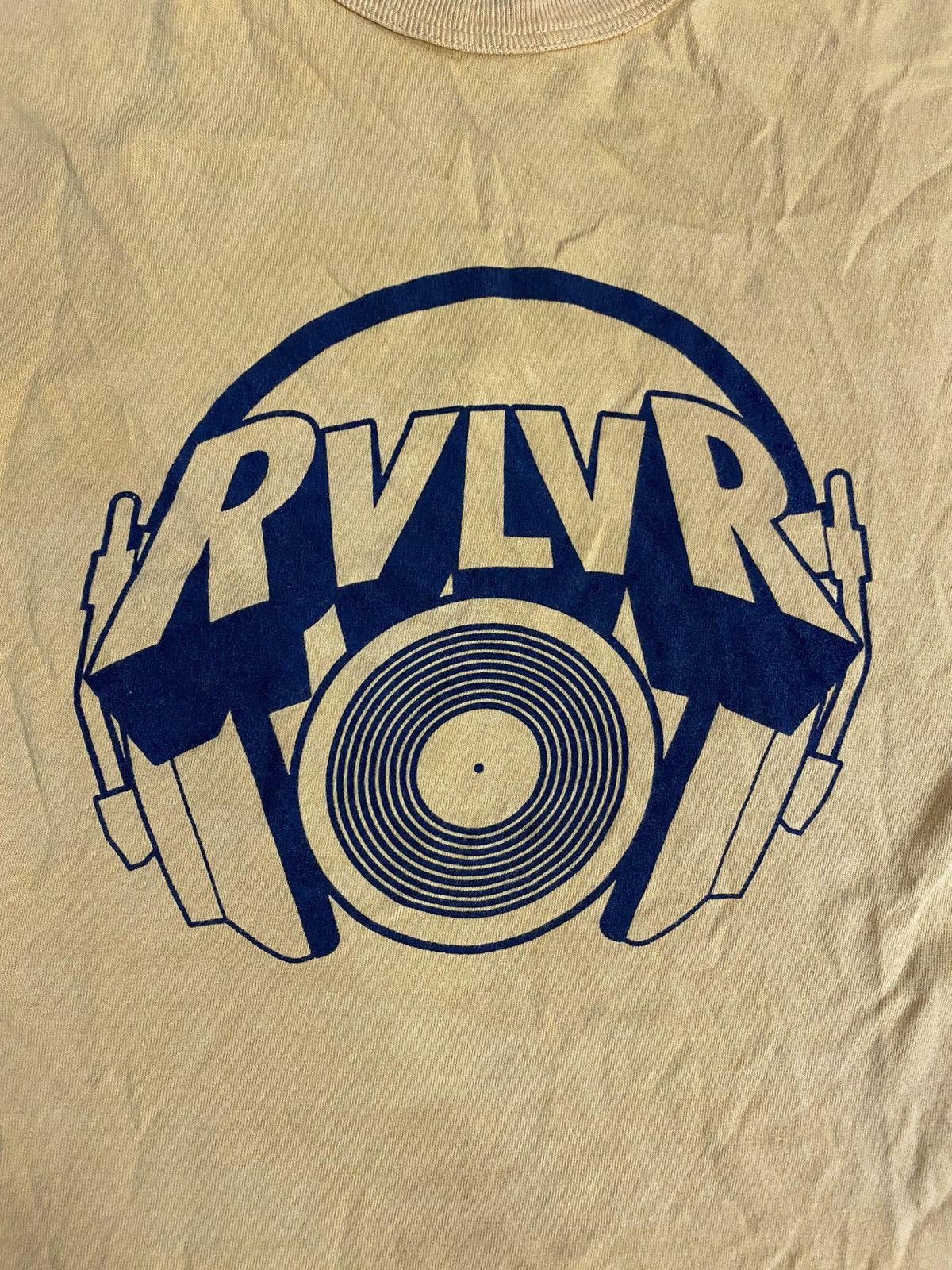 Hiroshi Fujiwara AW2002 REVOLVER Japan Disc-man print Size US L / EU 52-54 / 3 - 4 Thumbnail