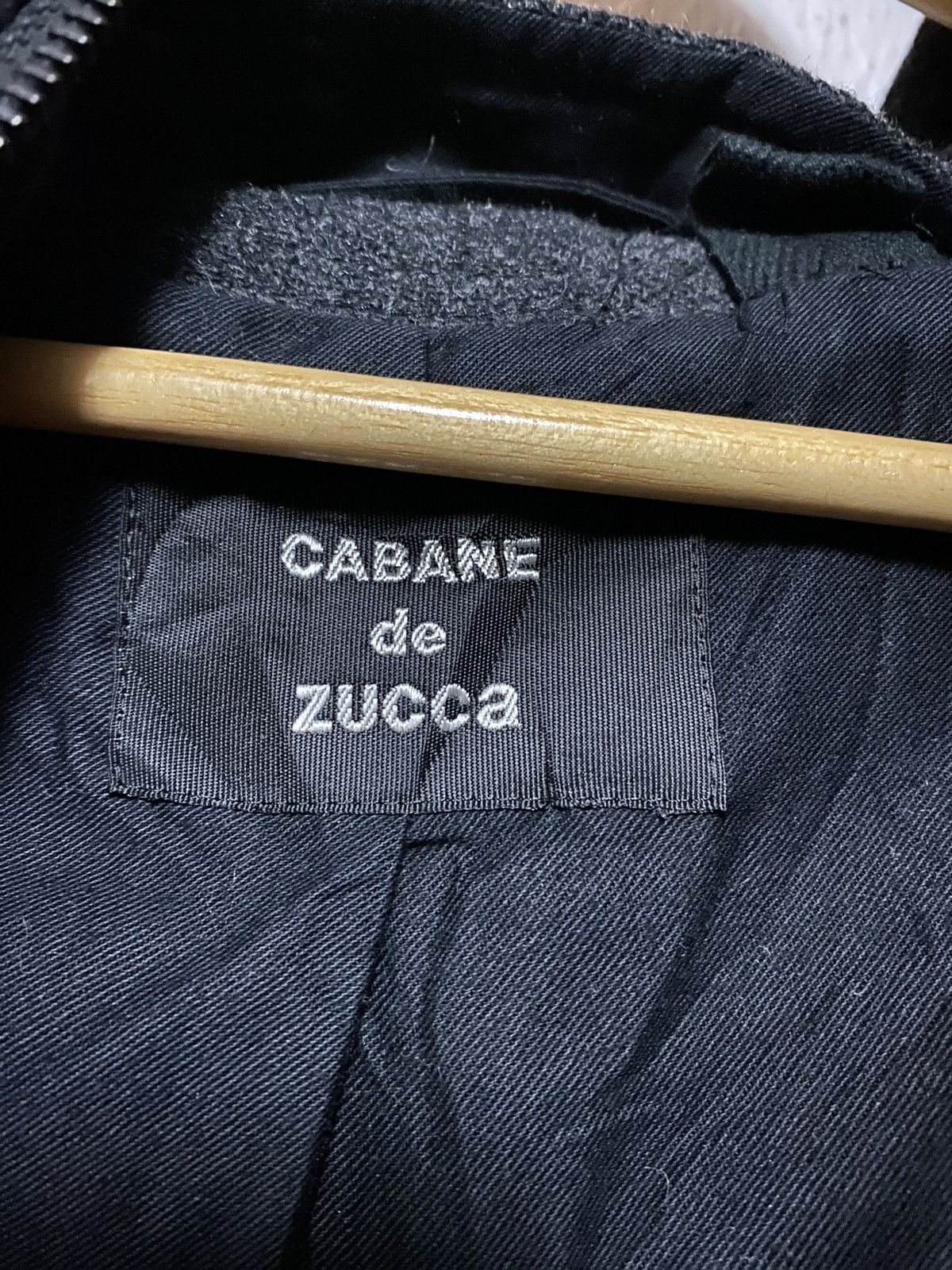Zucca Duffle Zipper Wool Coat