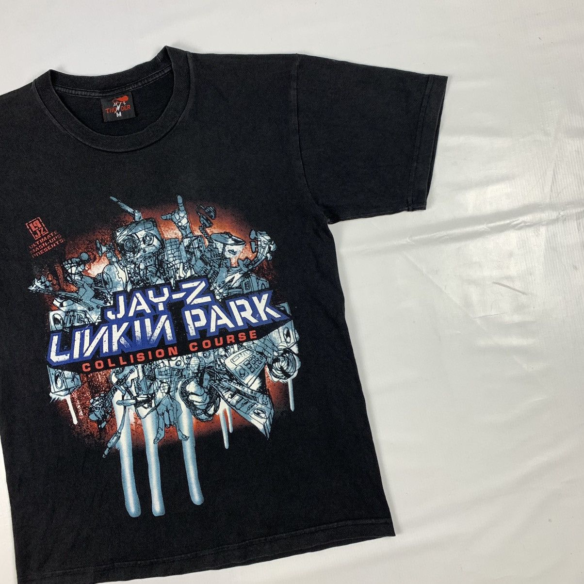 Band Tees Jay Z Linkin Park Mash Up Band Shirt Size US M / EU 48-50 / 2 - 3 Thumbnail