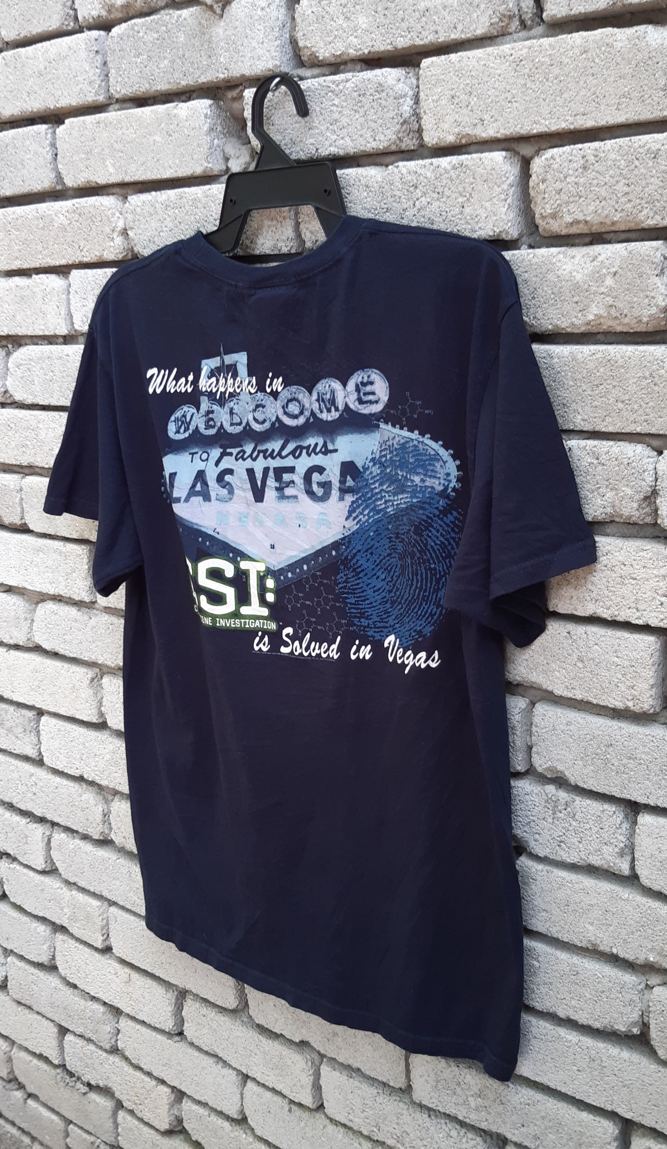 Giant × Vintage C.S.I ..CRIME SCENE INVESTIGATION t shirt Size US L / EU 52-54 / 3 - 5 Thumbnail