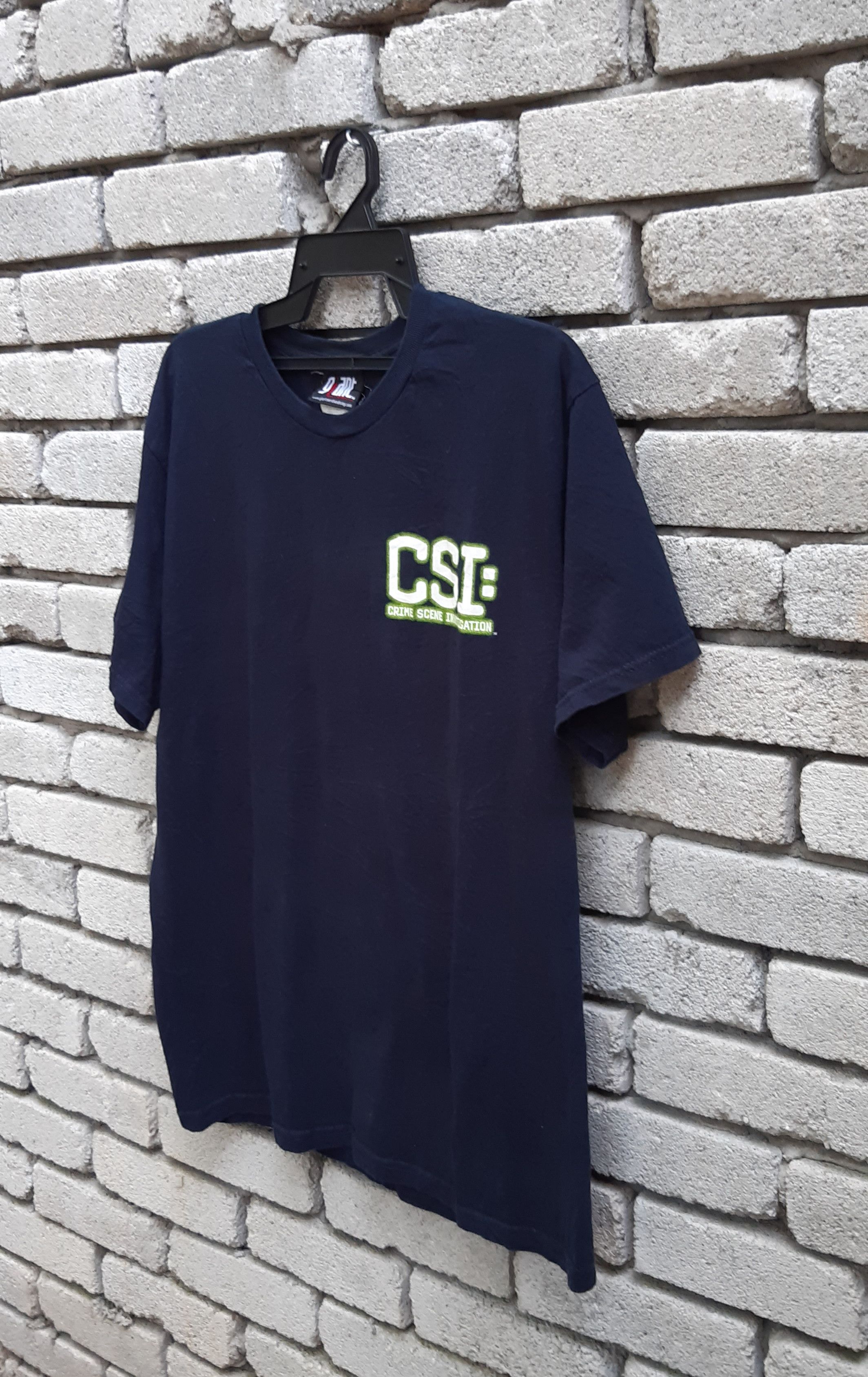 Giant × Vintage C.S.I ..CRIME SCENE INVESTIGATION t shirt Size US L / EU 52-54 / 3 - 4 Thumbnail