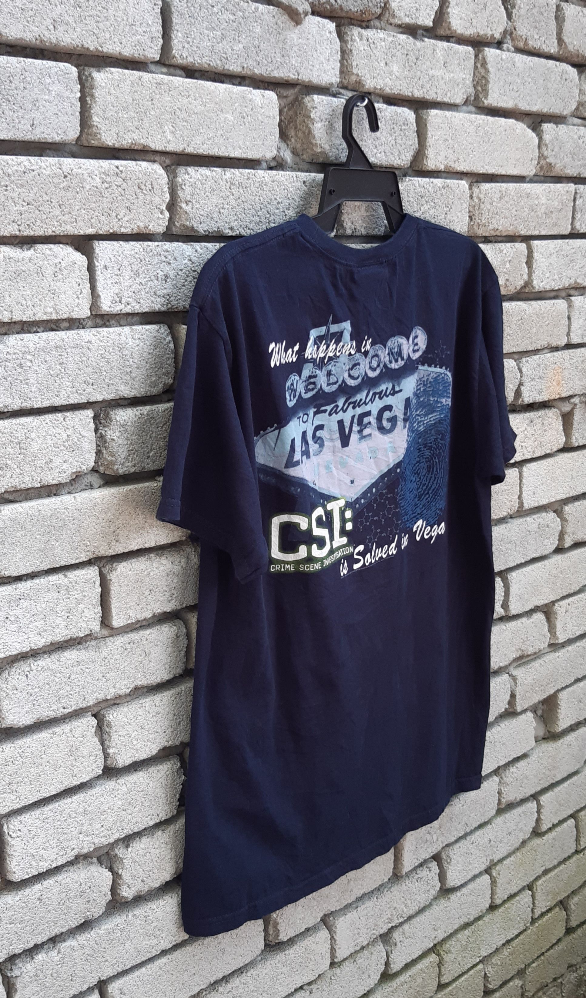 Giant × Vintage C.S.I ..CRIME SCENE INVESTIGATION t shirt Size US L / EU 52-54 / 3 - 6 Thumbnail
